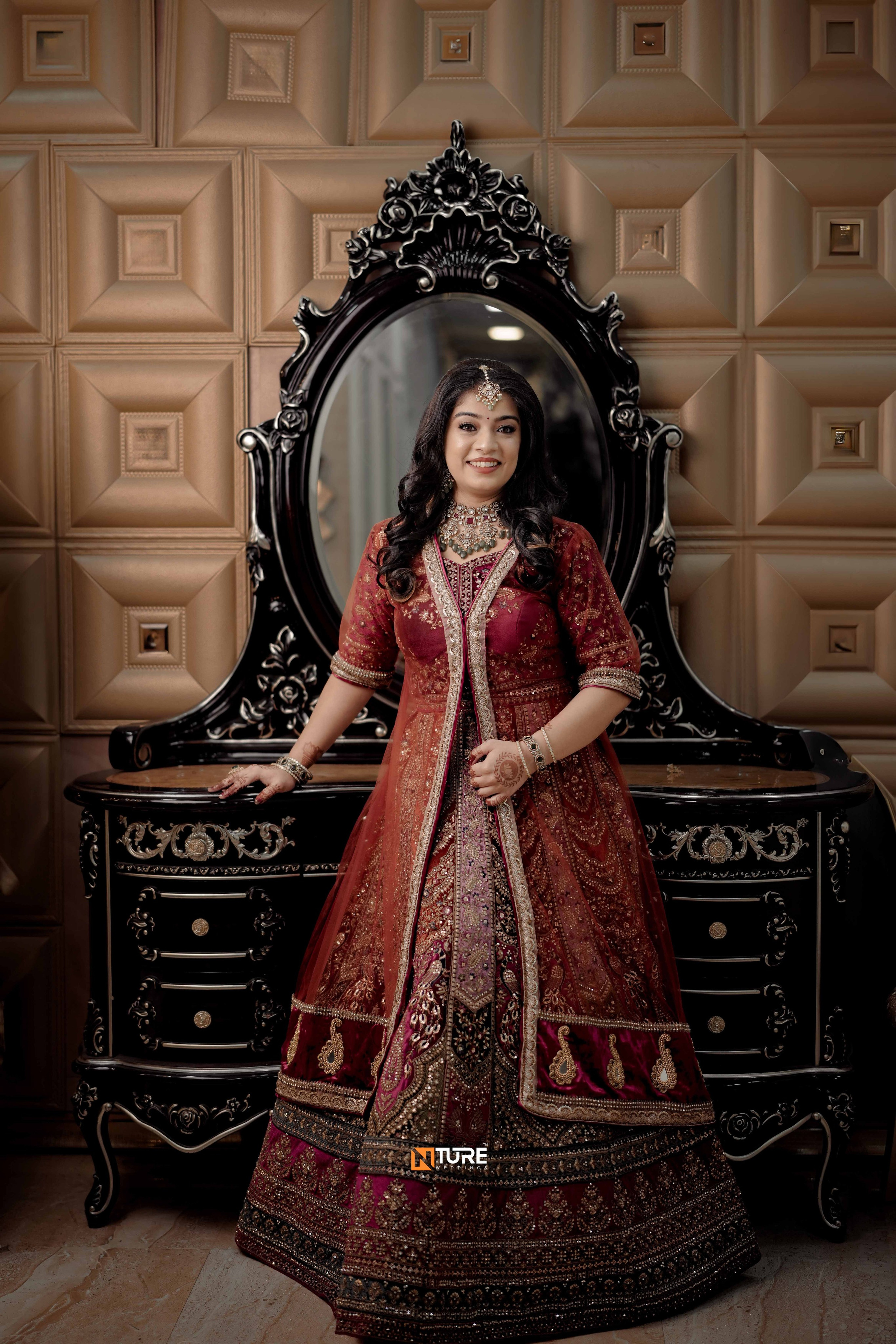 NAMITHA & MUGESH. NTURE WEDDING