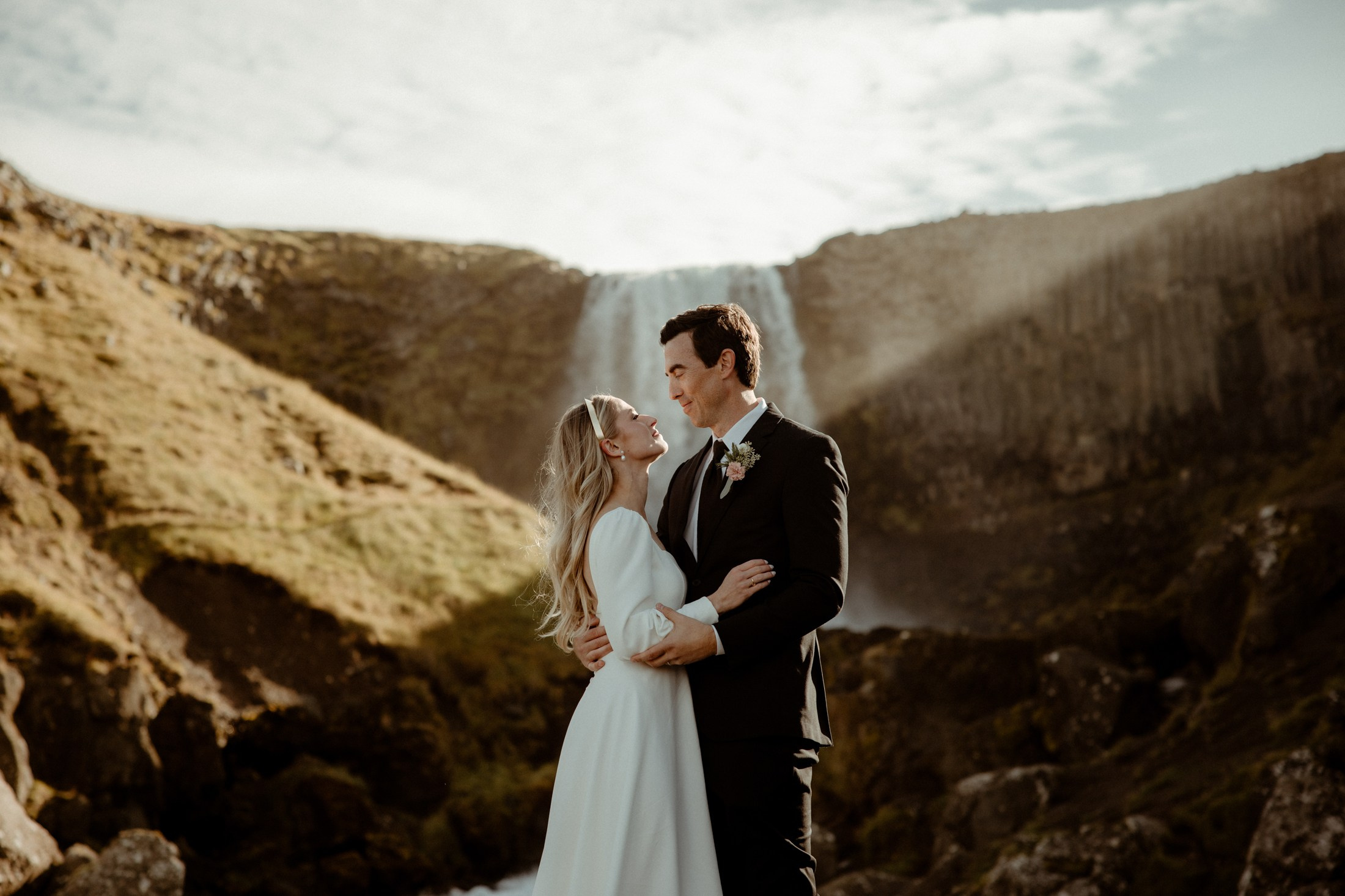 Iceland elopement at Budir Black Church | Snæfellsnes wedding by Iceland elopement photographer & videographer. Iceland elopement photographer & videographer