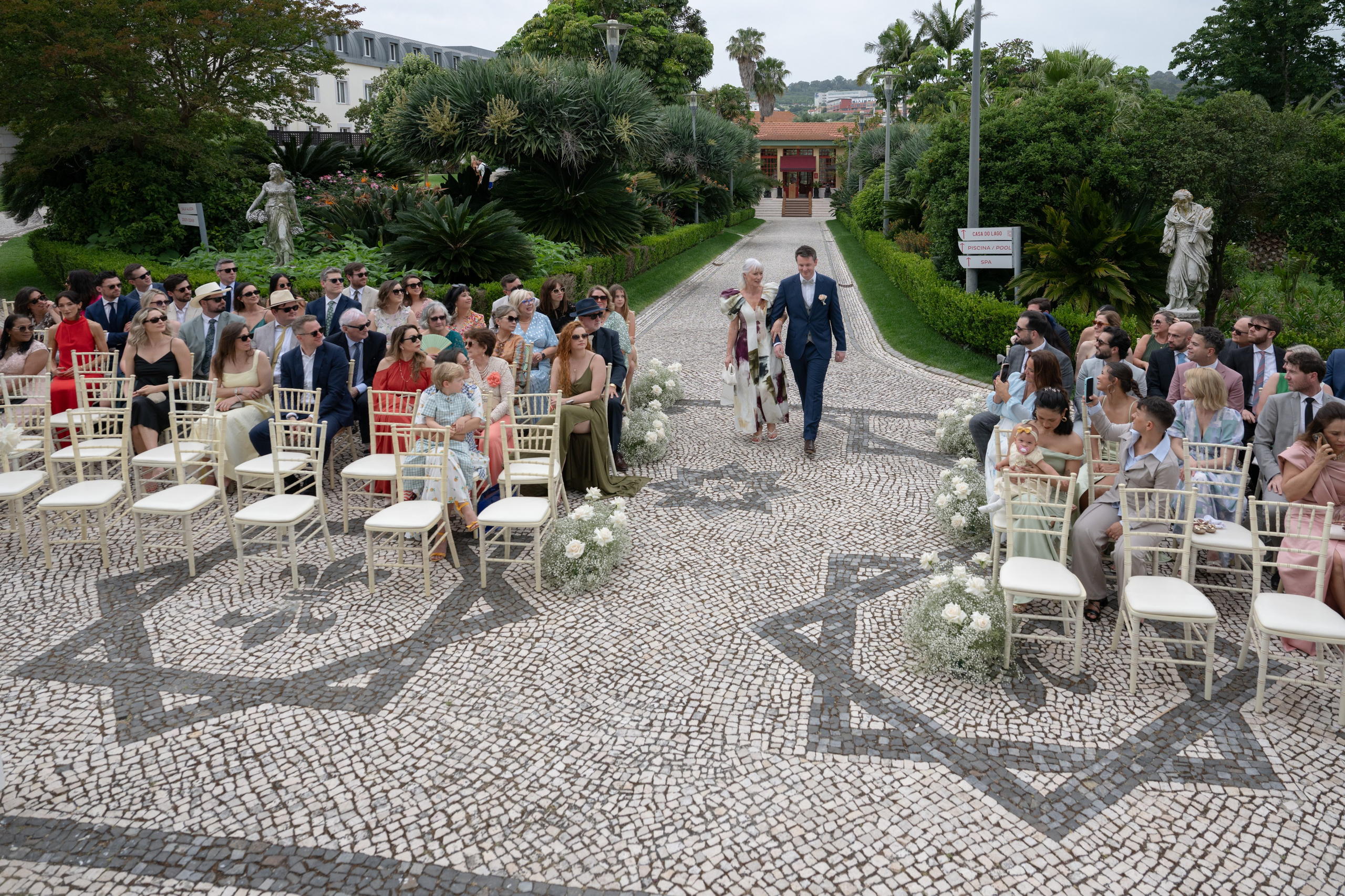 Elegant Destination Wedding at Pestana Palace Lisbon | Débora & Barry