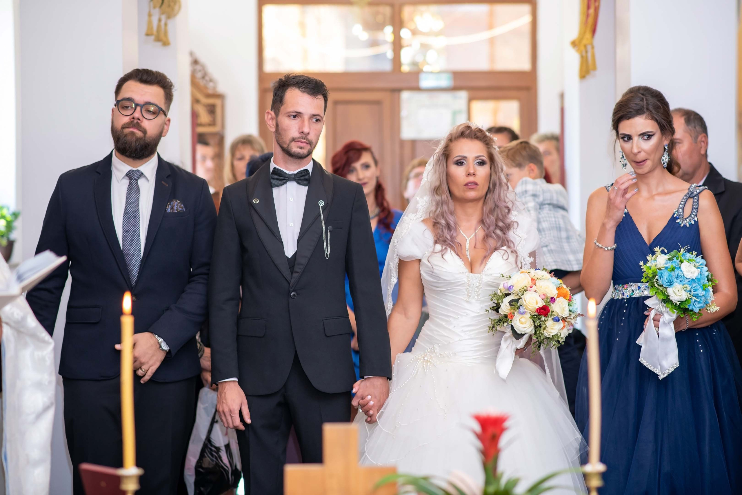 Nunta Dan si Lucica. Mugurel anghel
