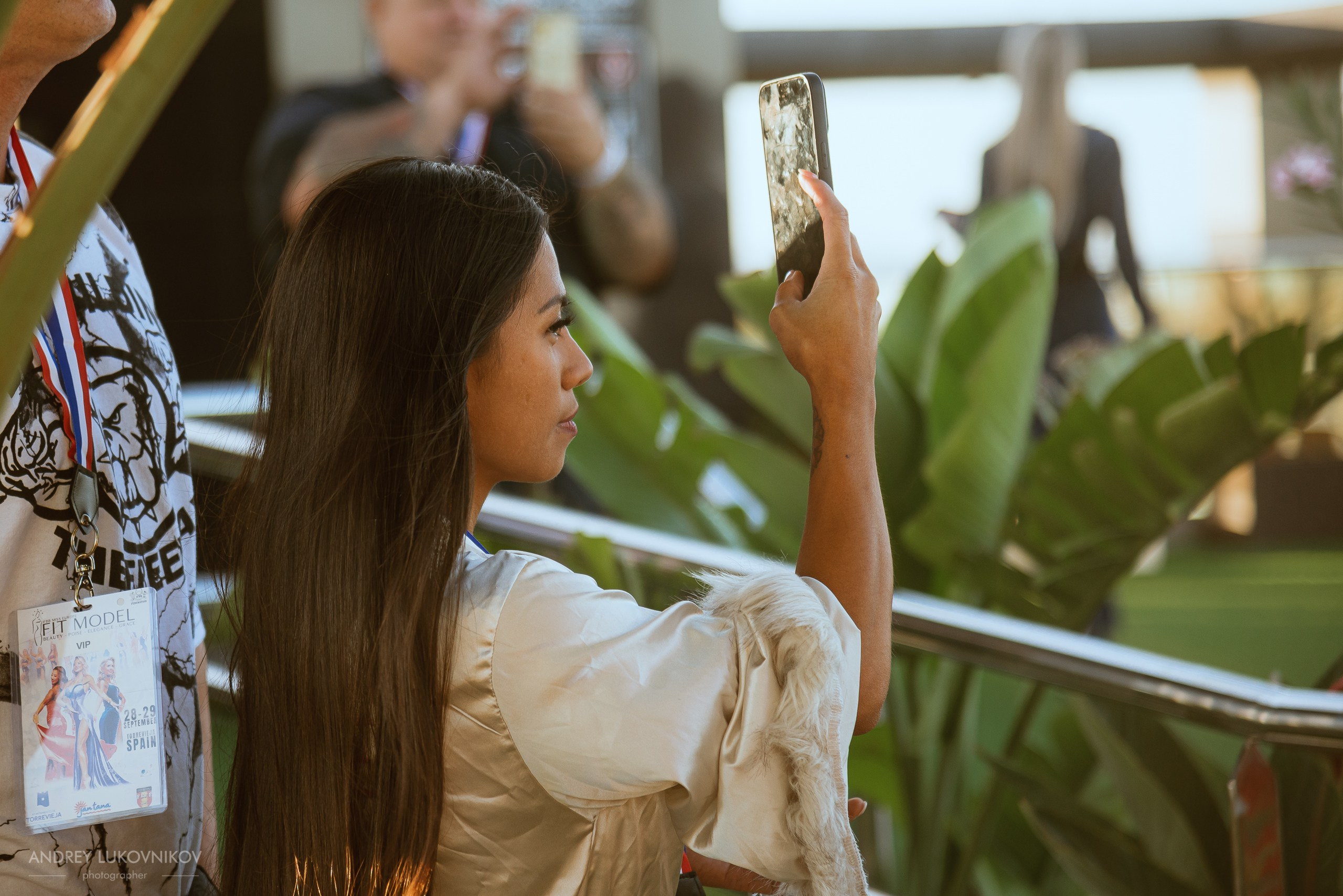 Photoshoot of the IFBB Miss Fit Model Europe 2024 registration in Torrevieja