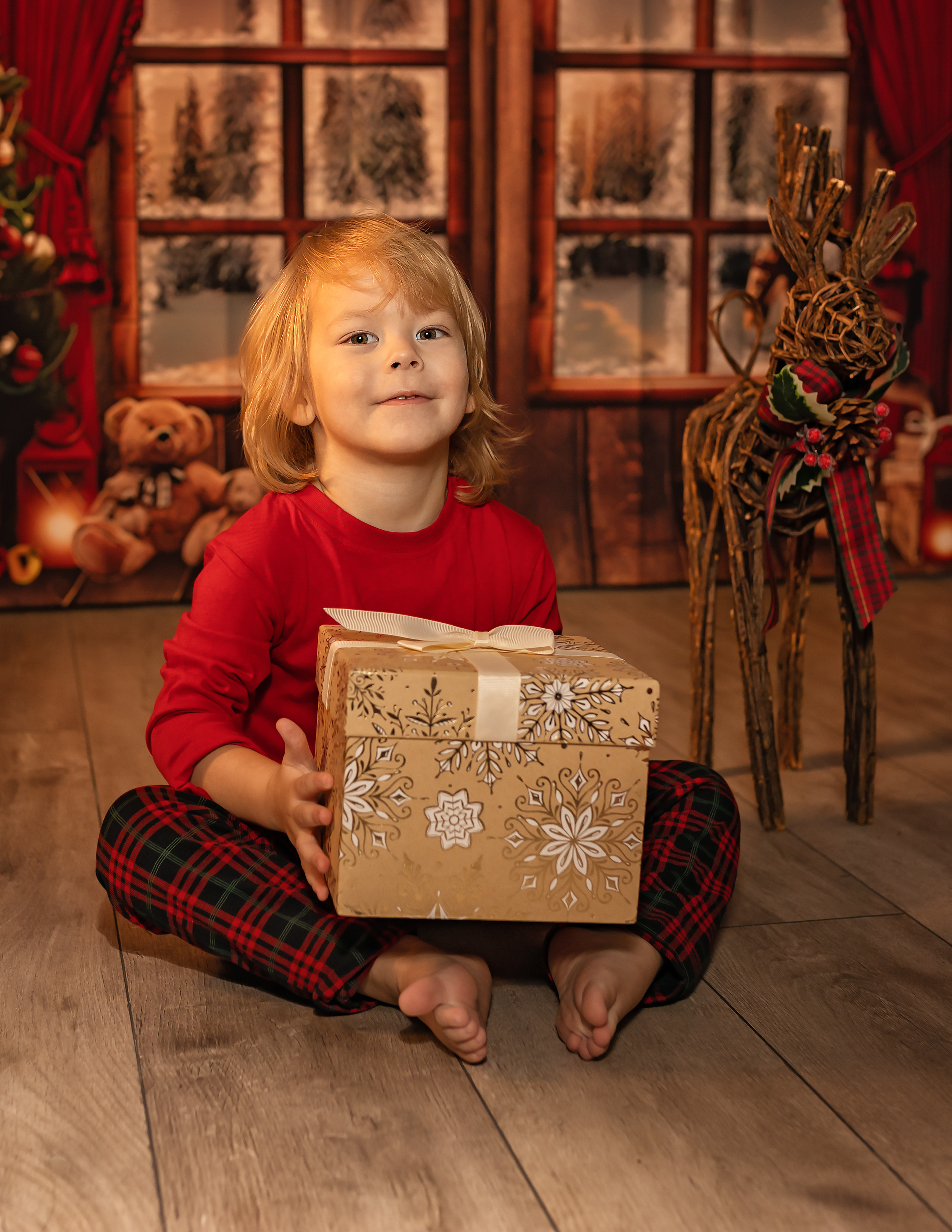 Kinder Weihnachtsportrait Straubing. Ein exklusives Geschenk zu Weihnachten.