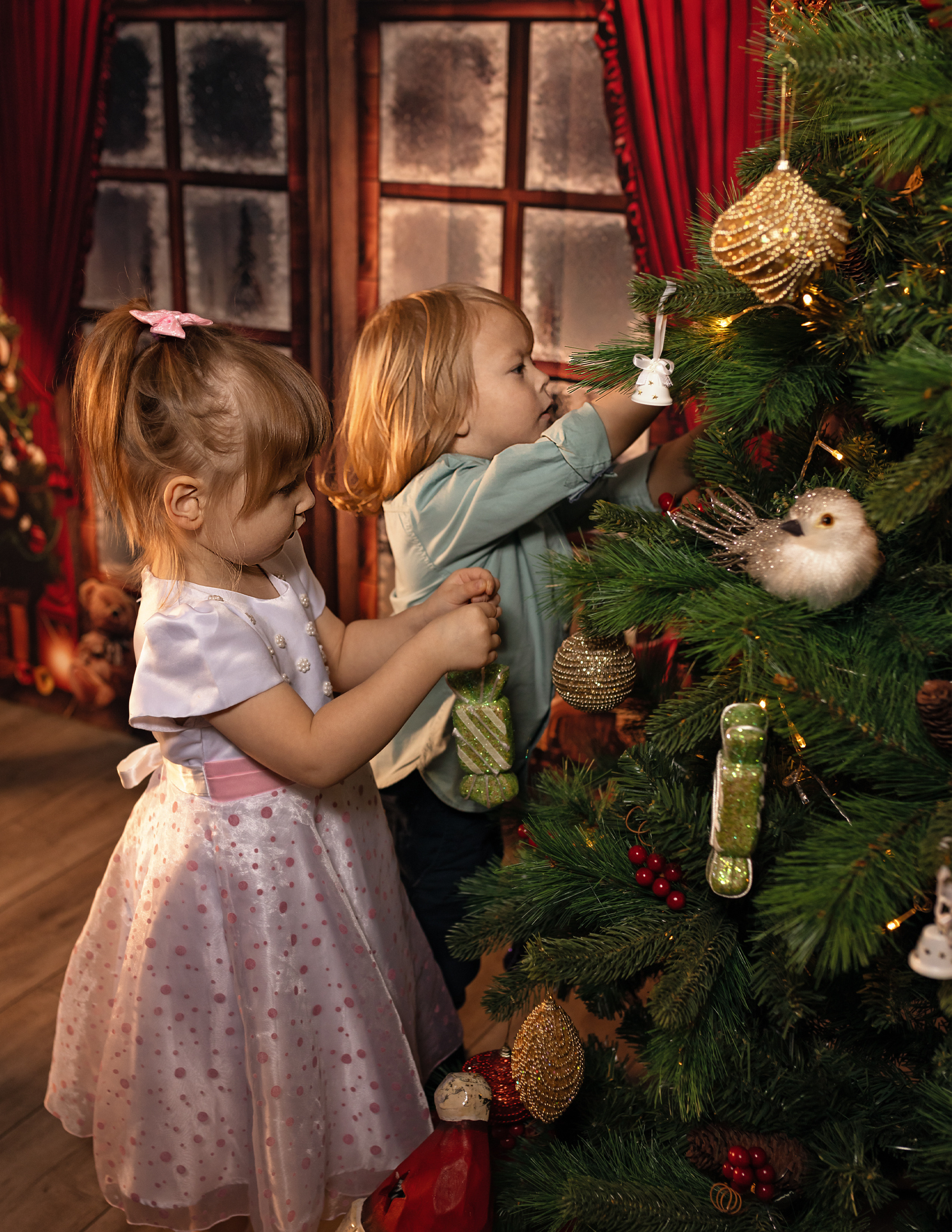 Weihnachtsfotoshooting in Straubing. Ein exklusives Geschenk zu Weihnachten.