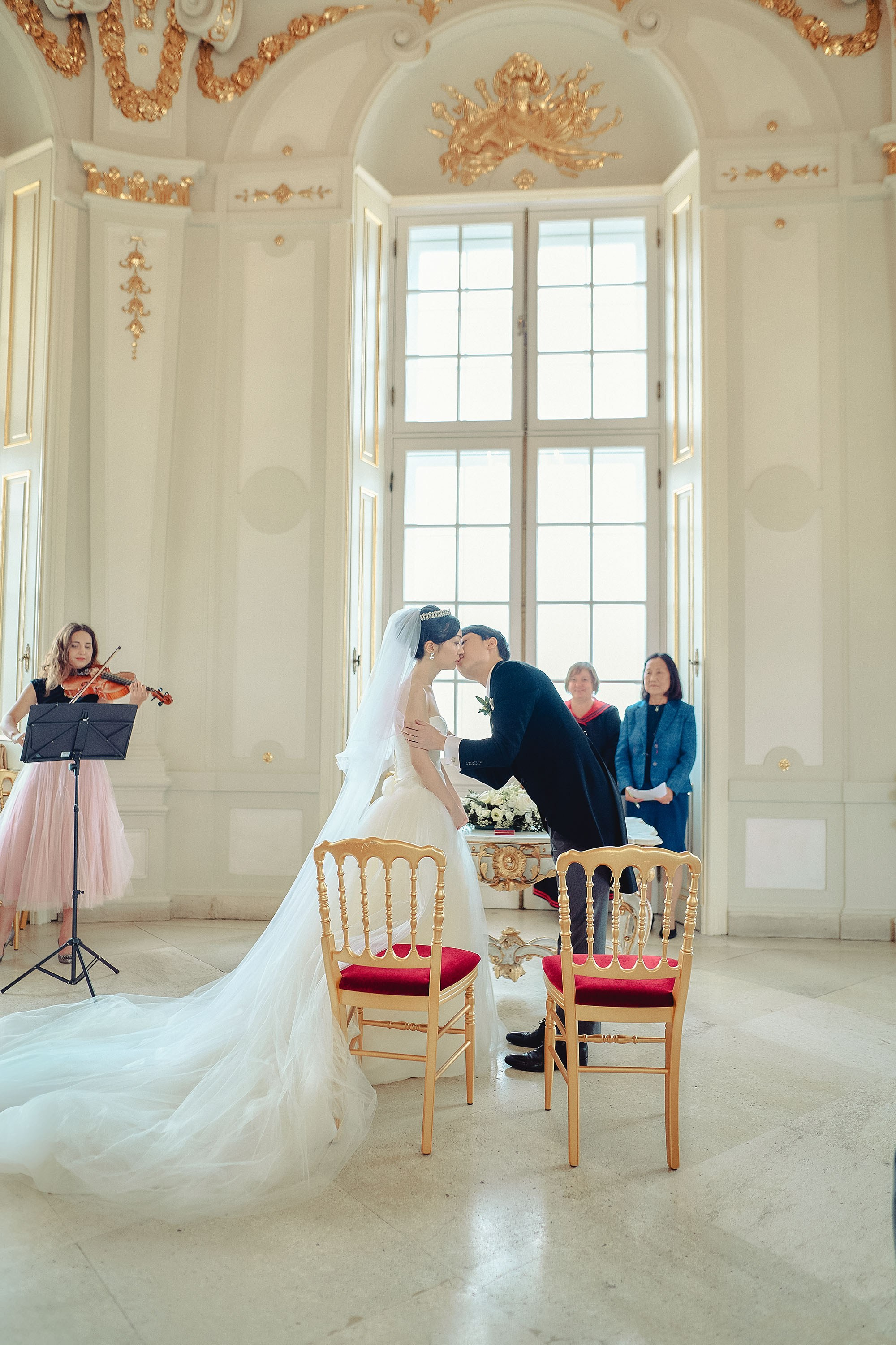 Belvedere Palace Wedding, Vienna, Austria. Northeast Ohio (Cleveland, Youngstown, Akron) Wedding Photography