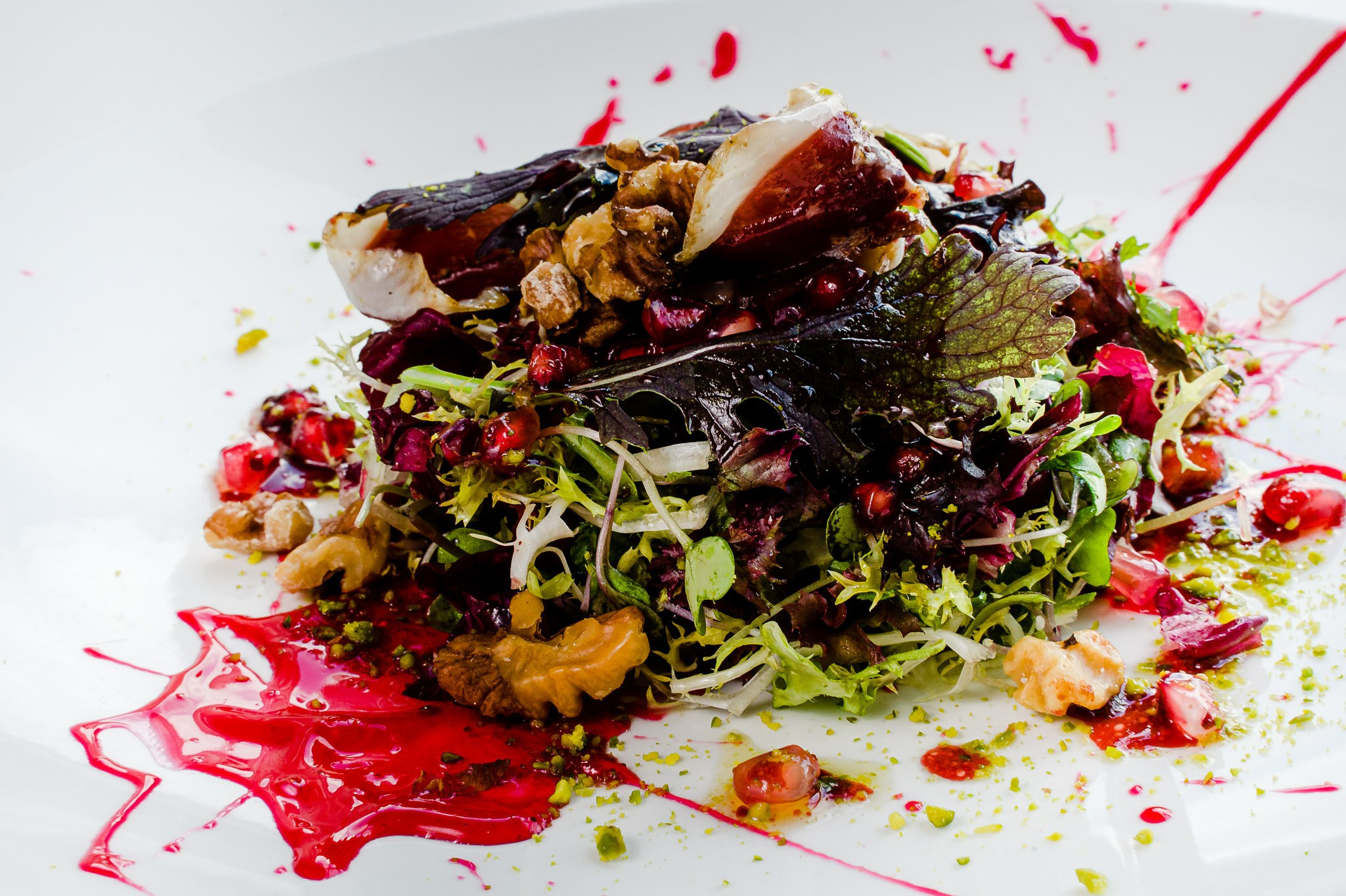 Fotografía de comida en Es Castell, Hotel Castillo Son Vida. Mallorca Wedding, Corporate & Social Photographer