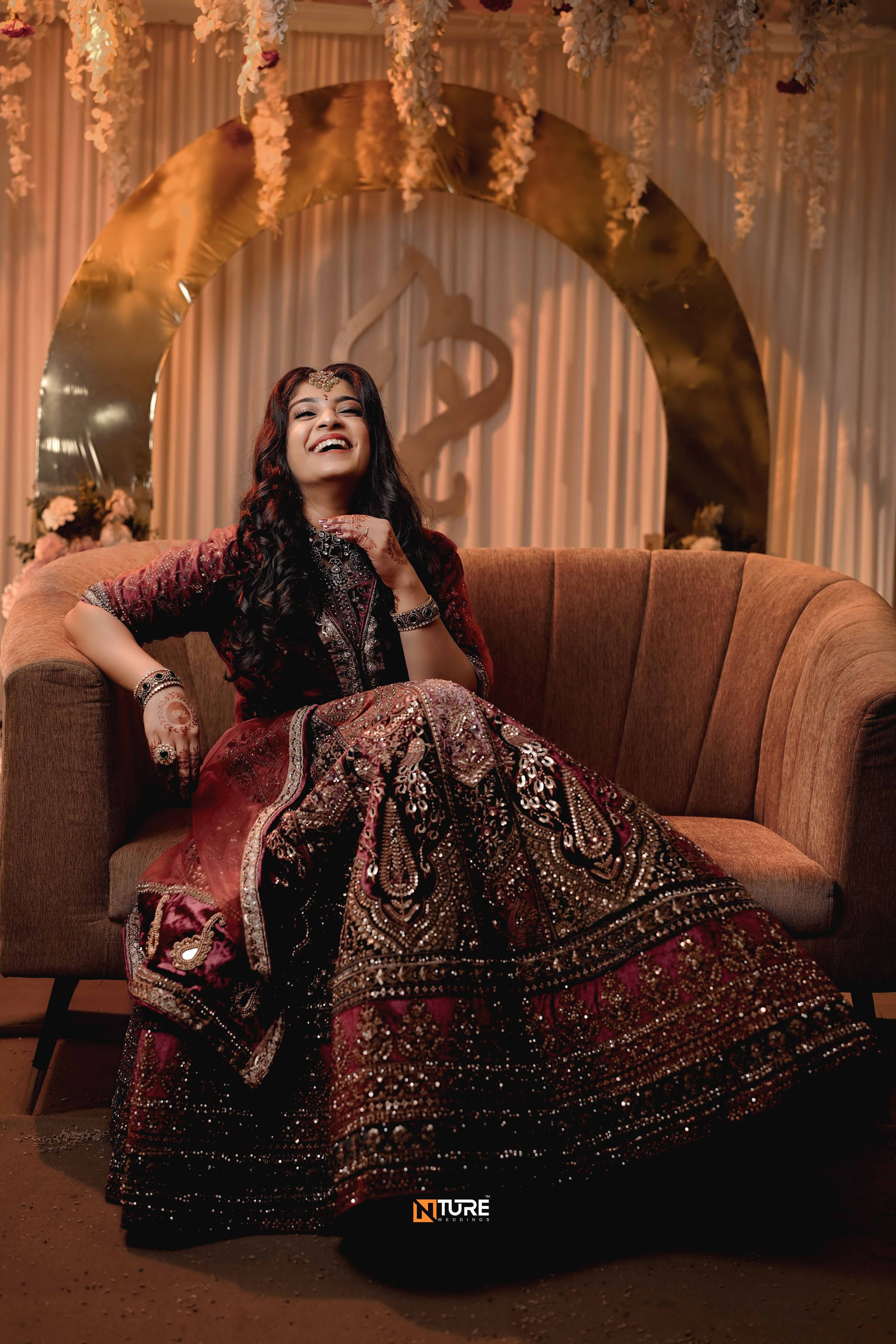 NAMITHA & MUGESH. NTURE WEDDING