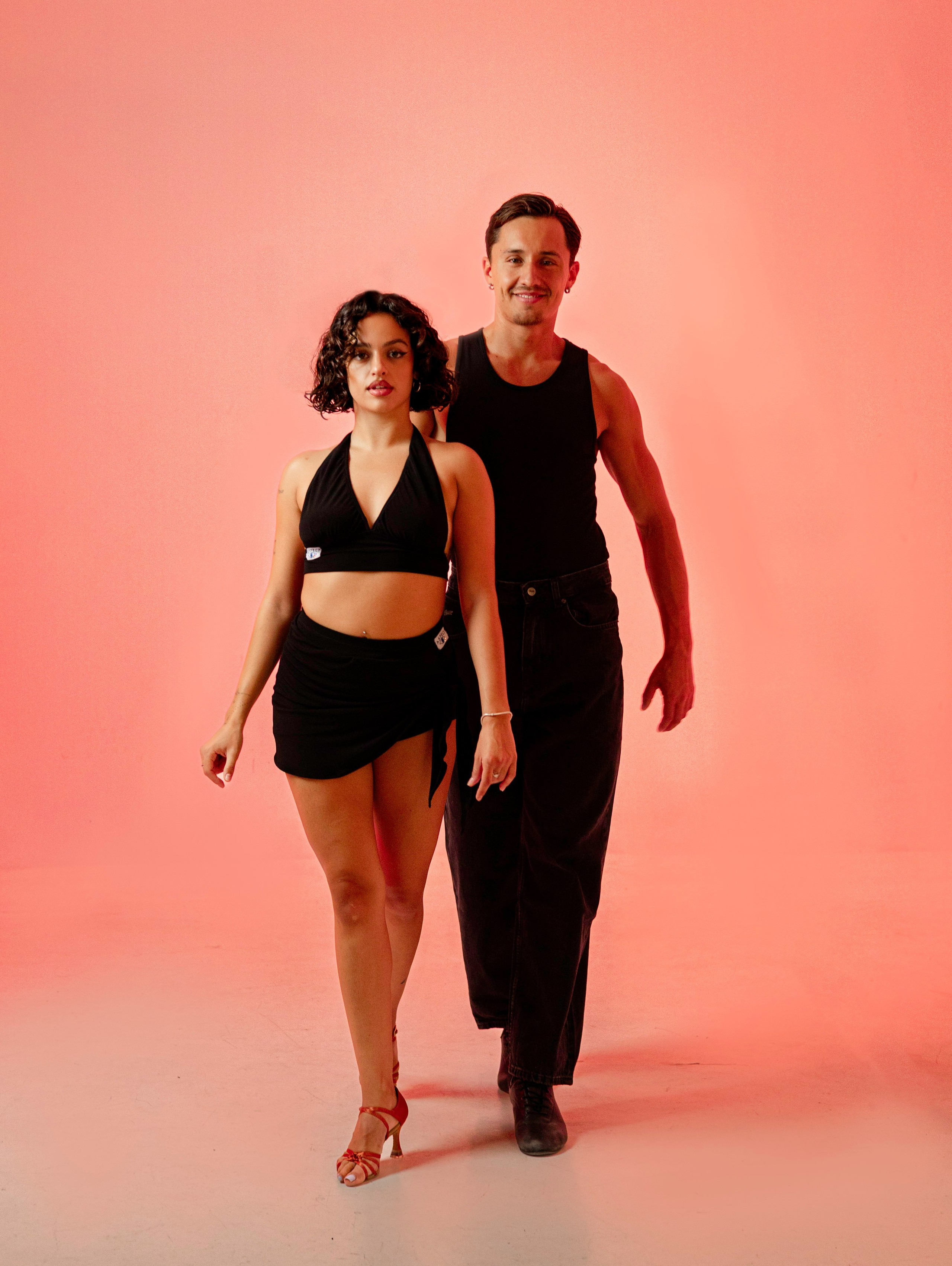 Editorial branding portrait of dance teachers