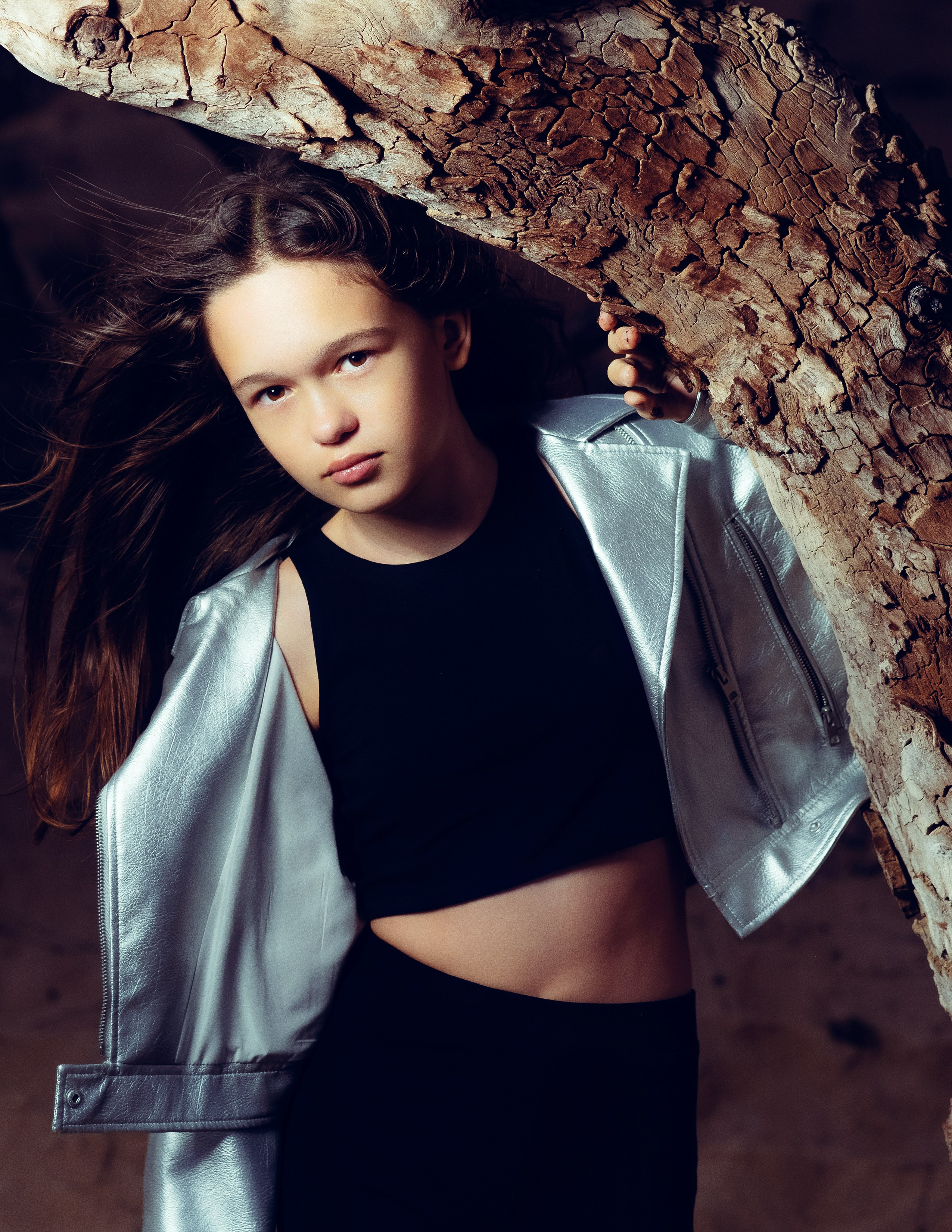 Children’s photo session at sunset by the sea in Guardamar — Portrait photographer in Alicante Andrey Lukovnikov