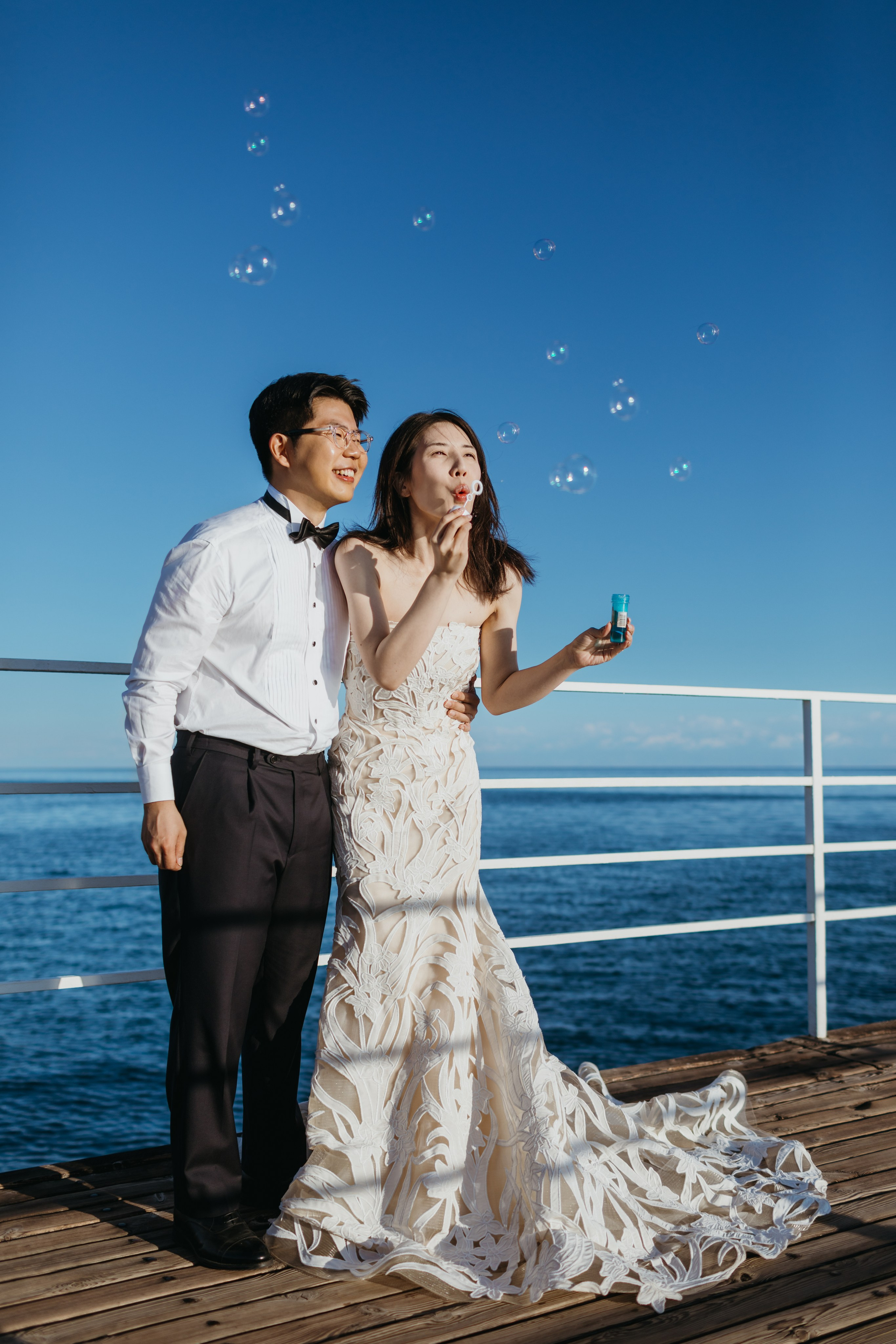 Чесан и Лиса (South Korea) — свадебная фотосессия на Иссык-Куле, пансионат “Каприз” | Chisun & Lisa — Issyk-Kul Lake wedding photos, Capriz. Фотограф в Бишкеке Оксана Шувалова