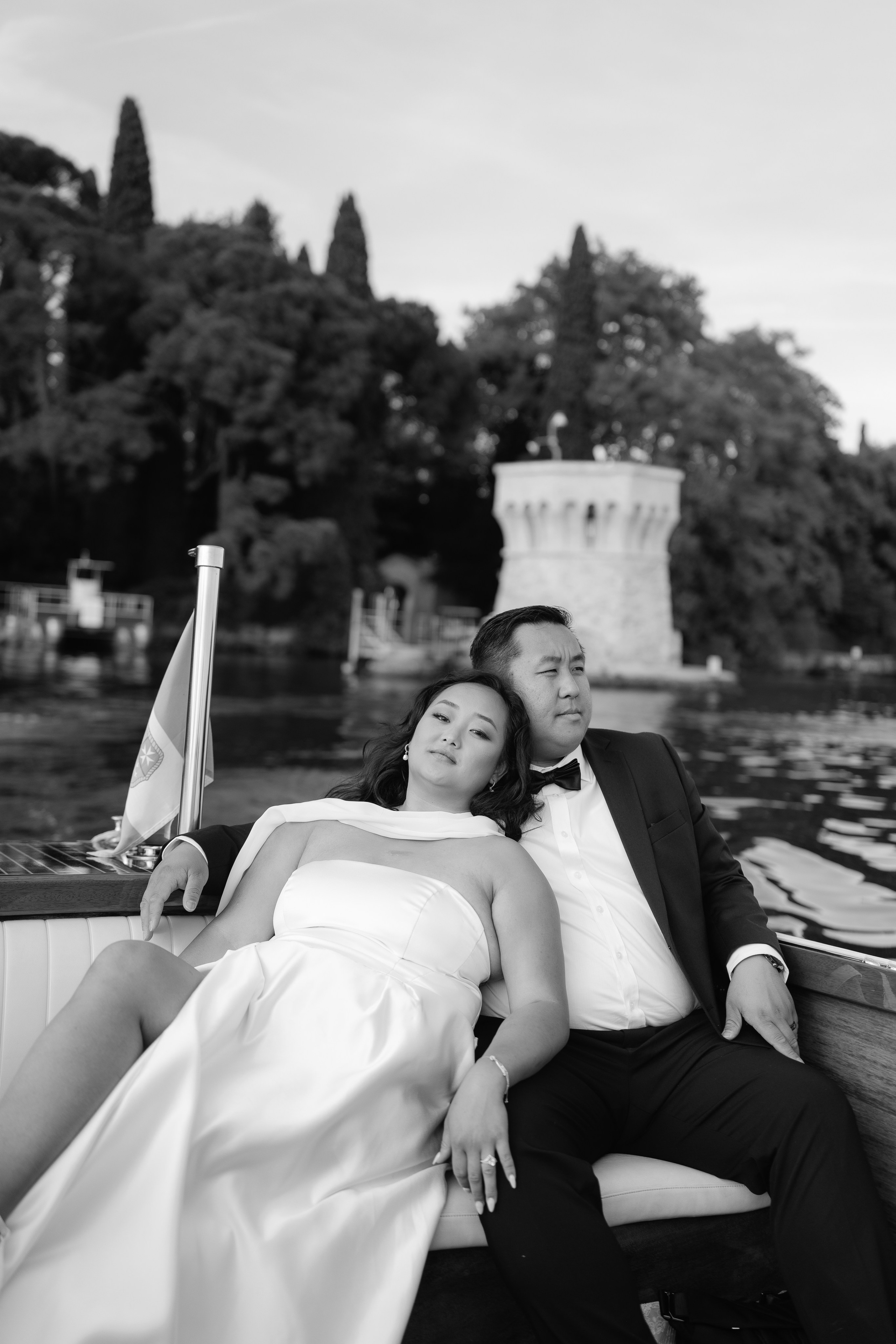 Ibtxhis and Keng elopement In italy — Isola del Garda
