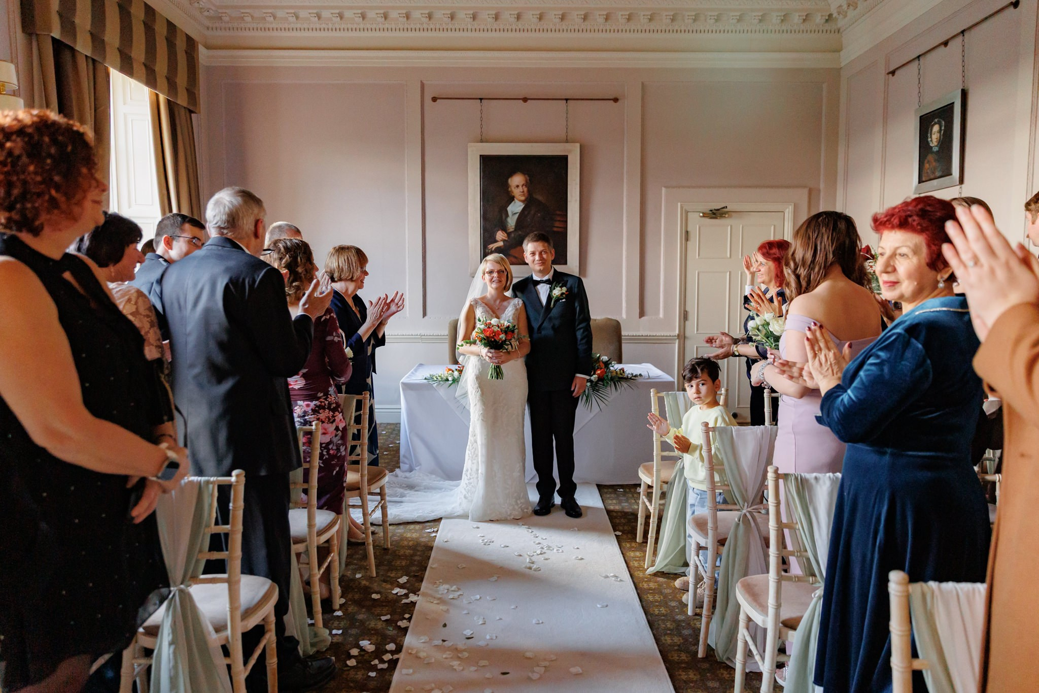 Nunta lui Rachel si Mirel la Wood Hall Boutique, Yorkshire. Fotograf nunta Bucuresti - Manu Ivanciu