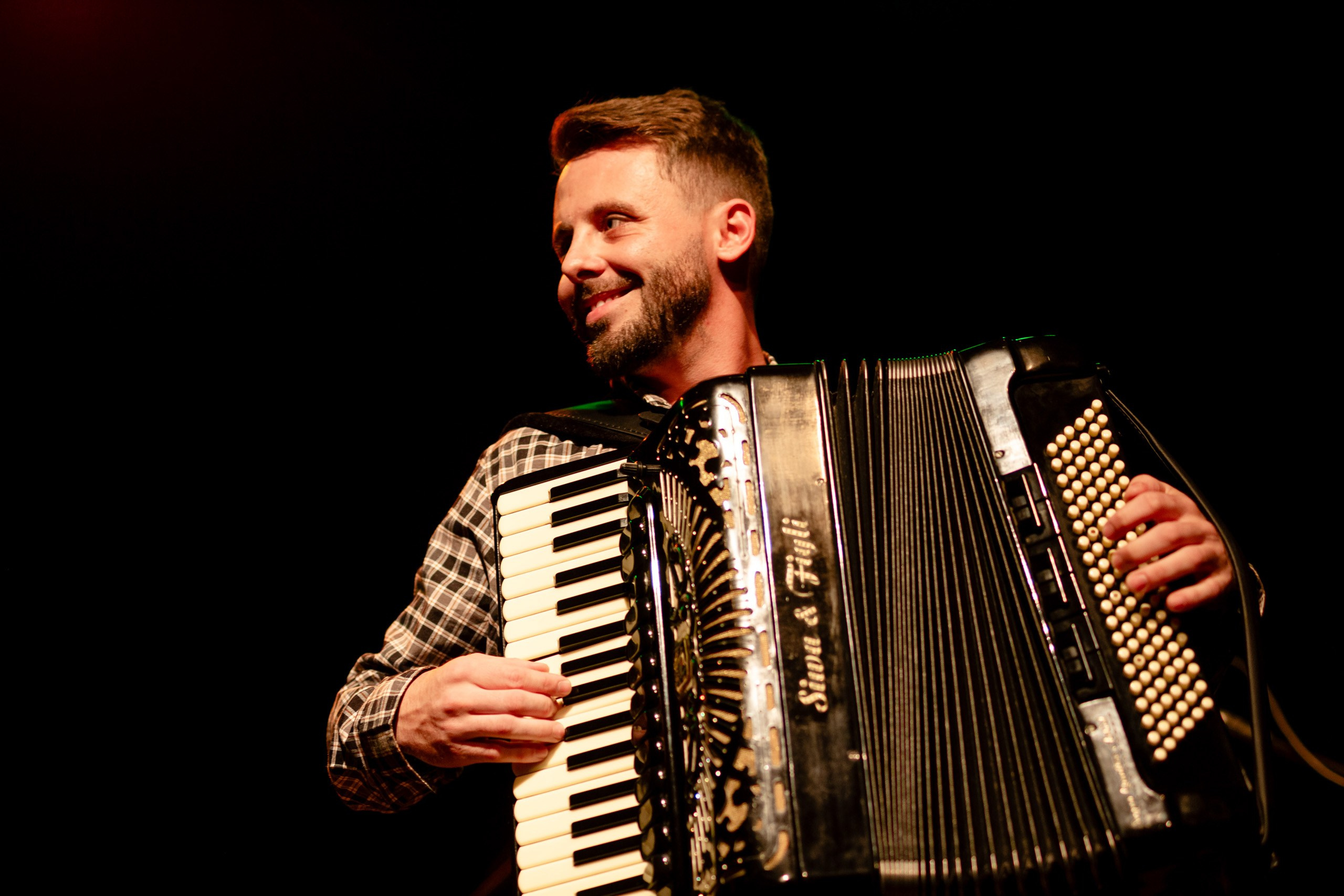 Fotografia de recital de formatura do Conservatório de Música de Itajaí — Santa Catarina