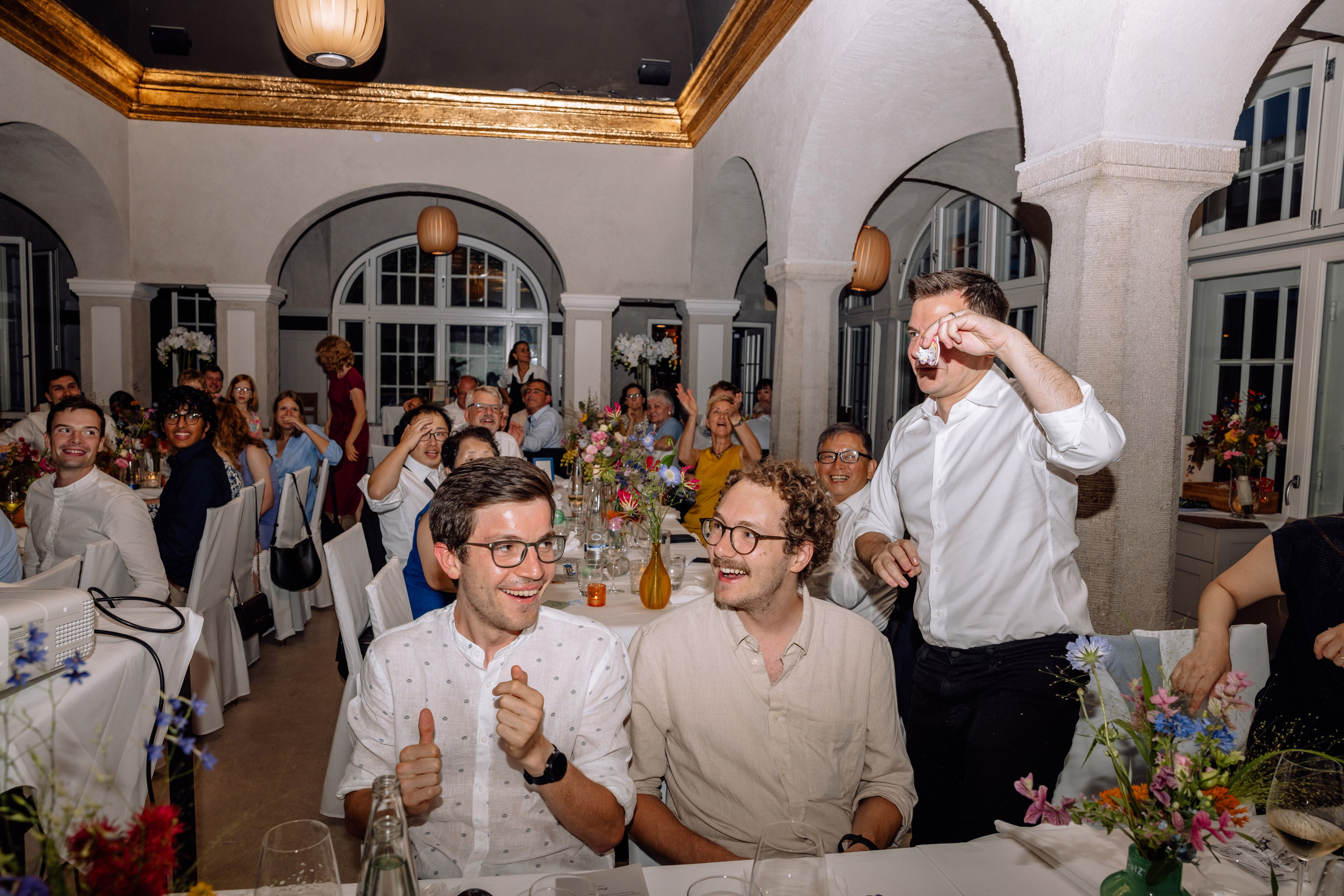 Café im Botanischen Garten. Deutsche - Japanische Hochzeit. Hochzeitsfotograf München Taufe Familienfotograf Tanja Mauke