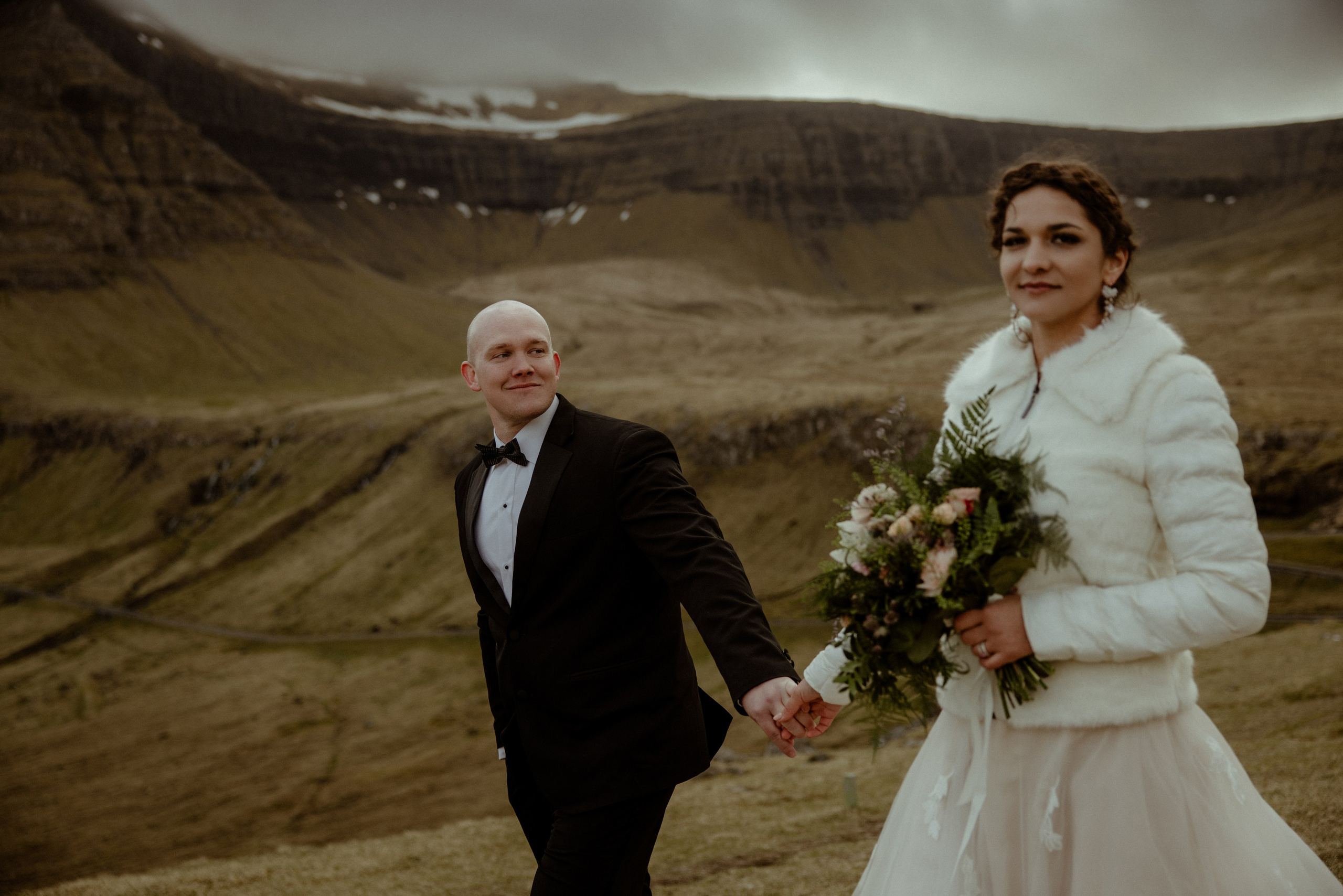 Faroe Islands elopement | Adventure wedding in Faroe Islands. Iceland elopement photographer & videographer