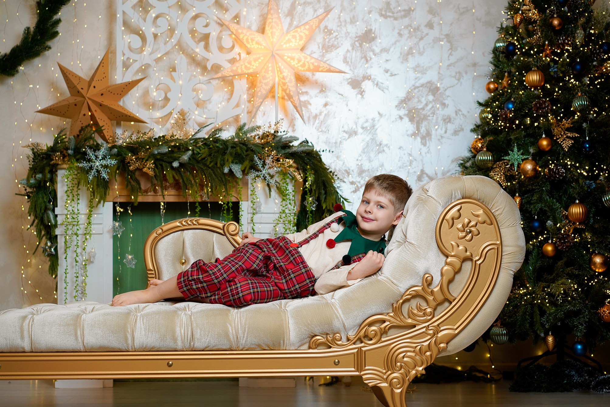 Sedinta foto Craciun. Cuibul foto