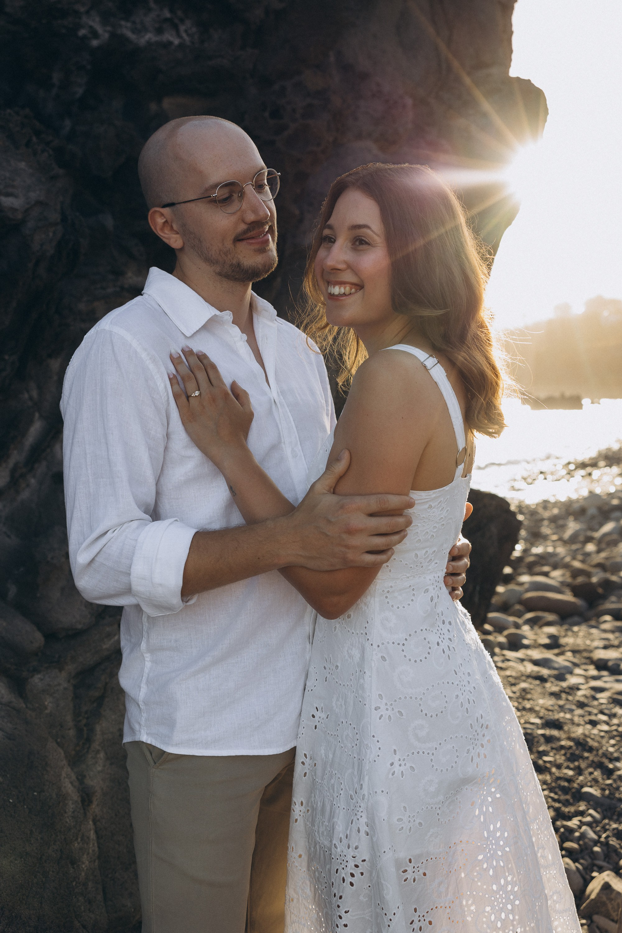 Engagement Photoshoot at Formosa Beach, Funchal | Madeira Mini Session