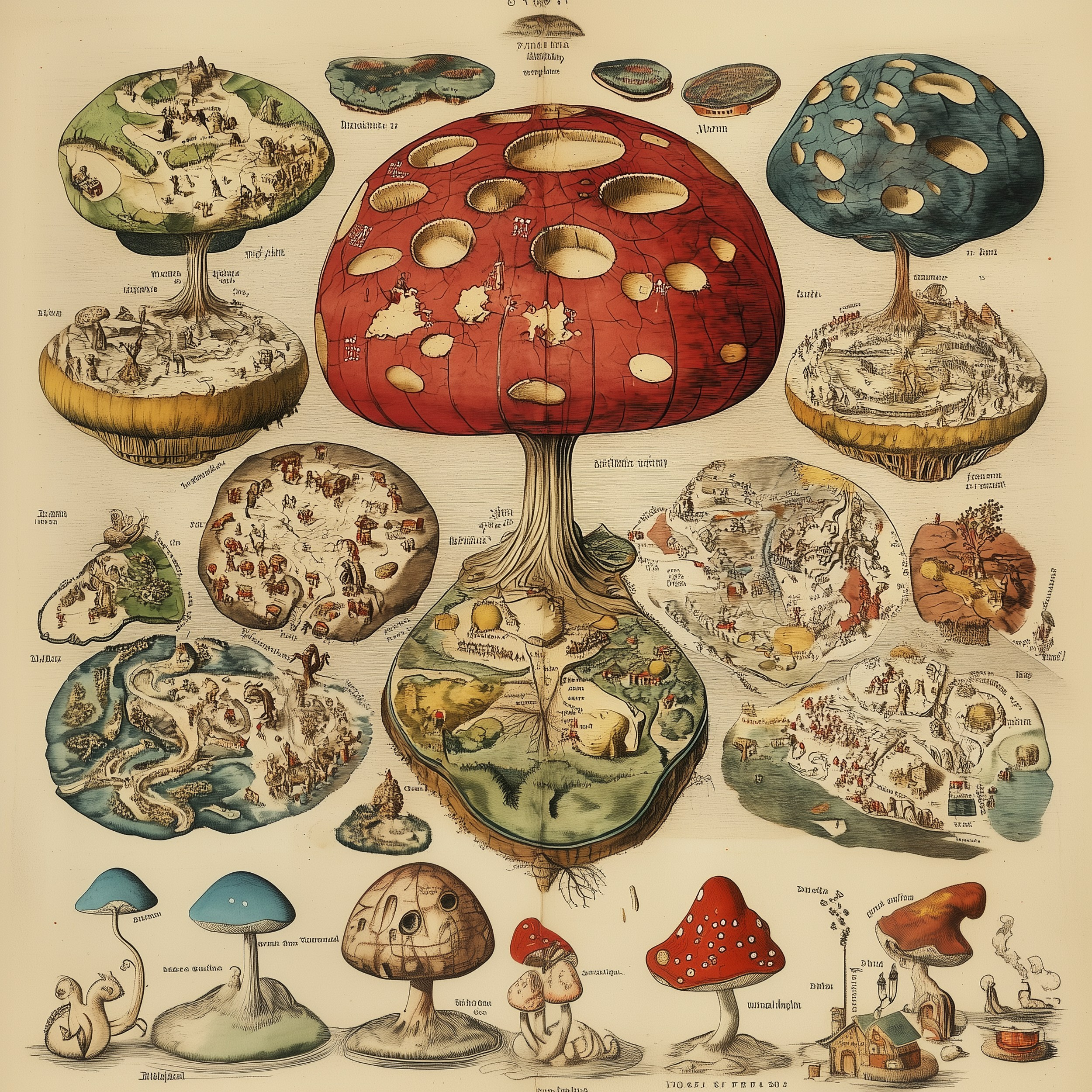 Fantastic encyclopedia. GLISH ART — Timofey Glinin & Anastasia Shubina