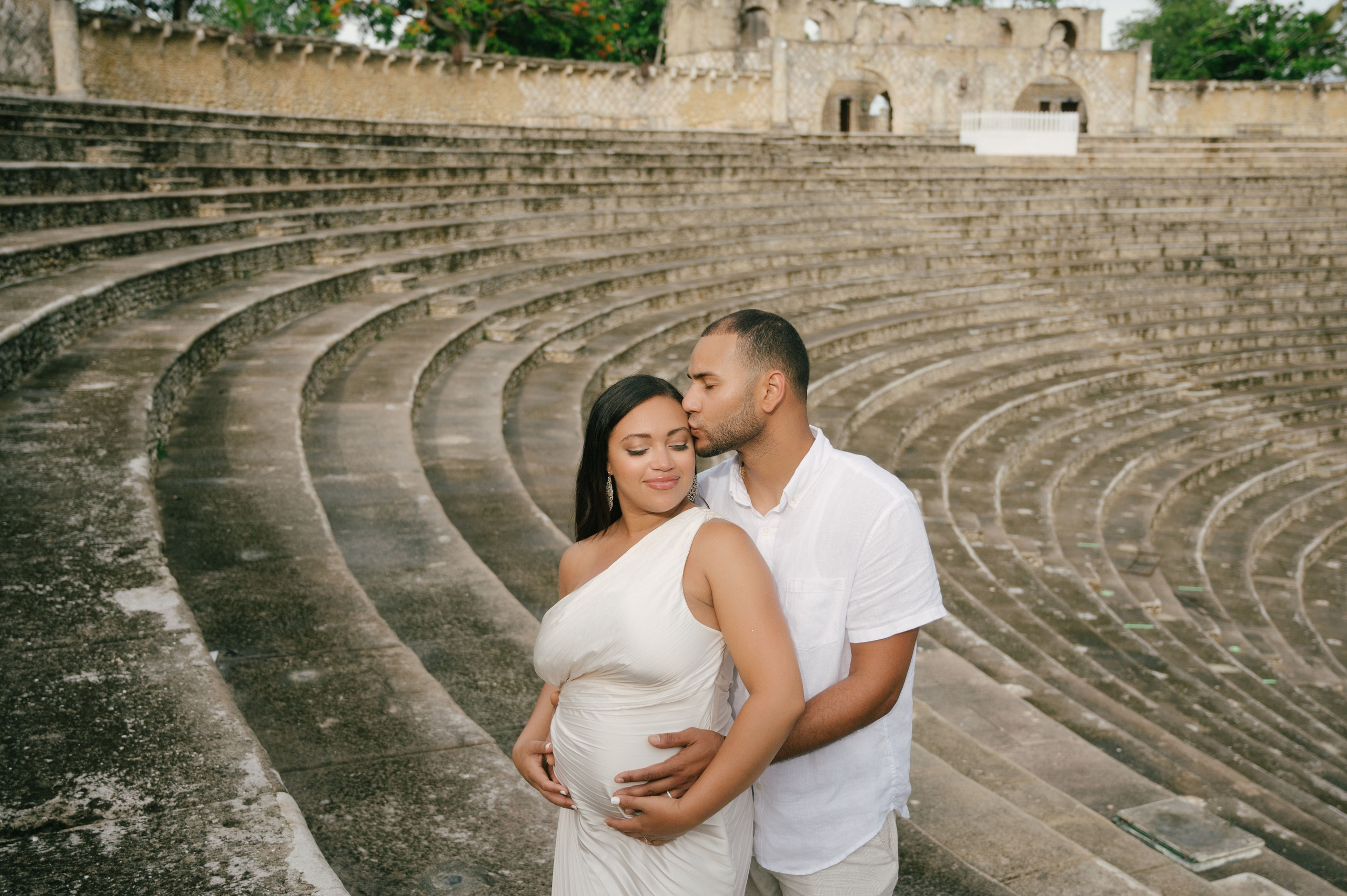 Cinthia and Jose at Altos de Chavon