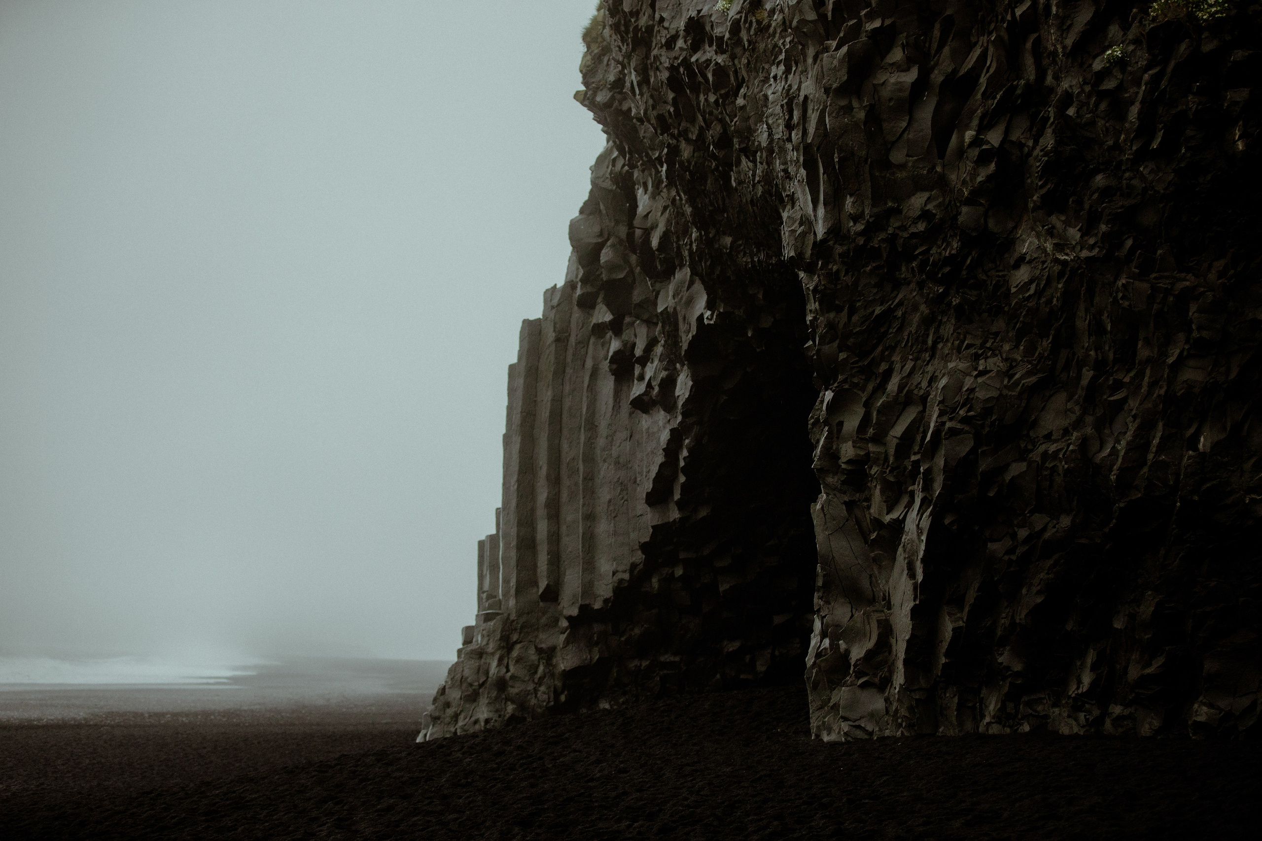 Iceland Elopement at Black Sand Beach. Iceland elopement photographer & videographer