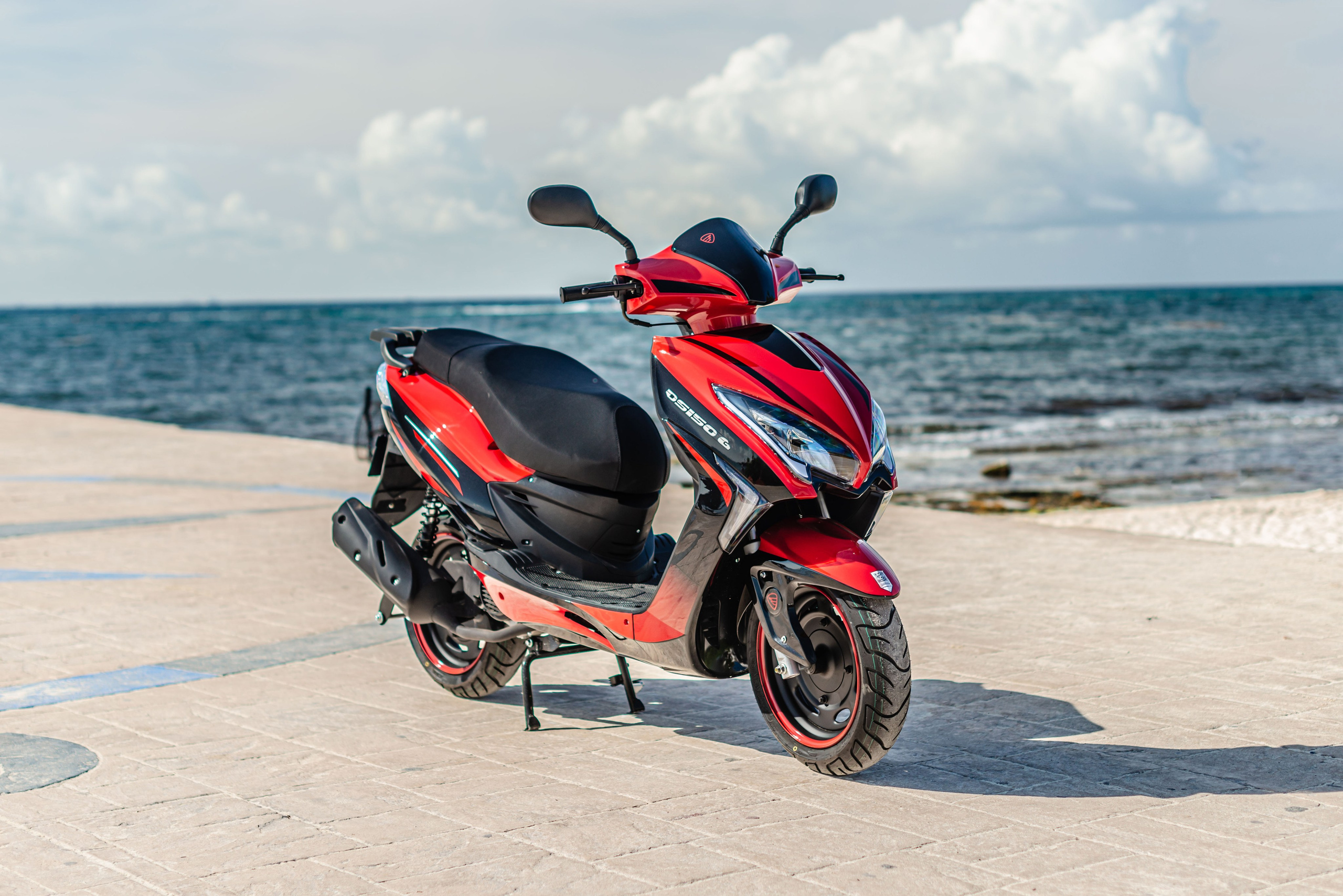 Scooter Photography for Rental Website in Mexico. PHOTOGRAPHER QUINTANA ROO