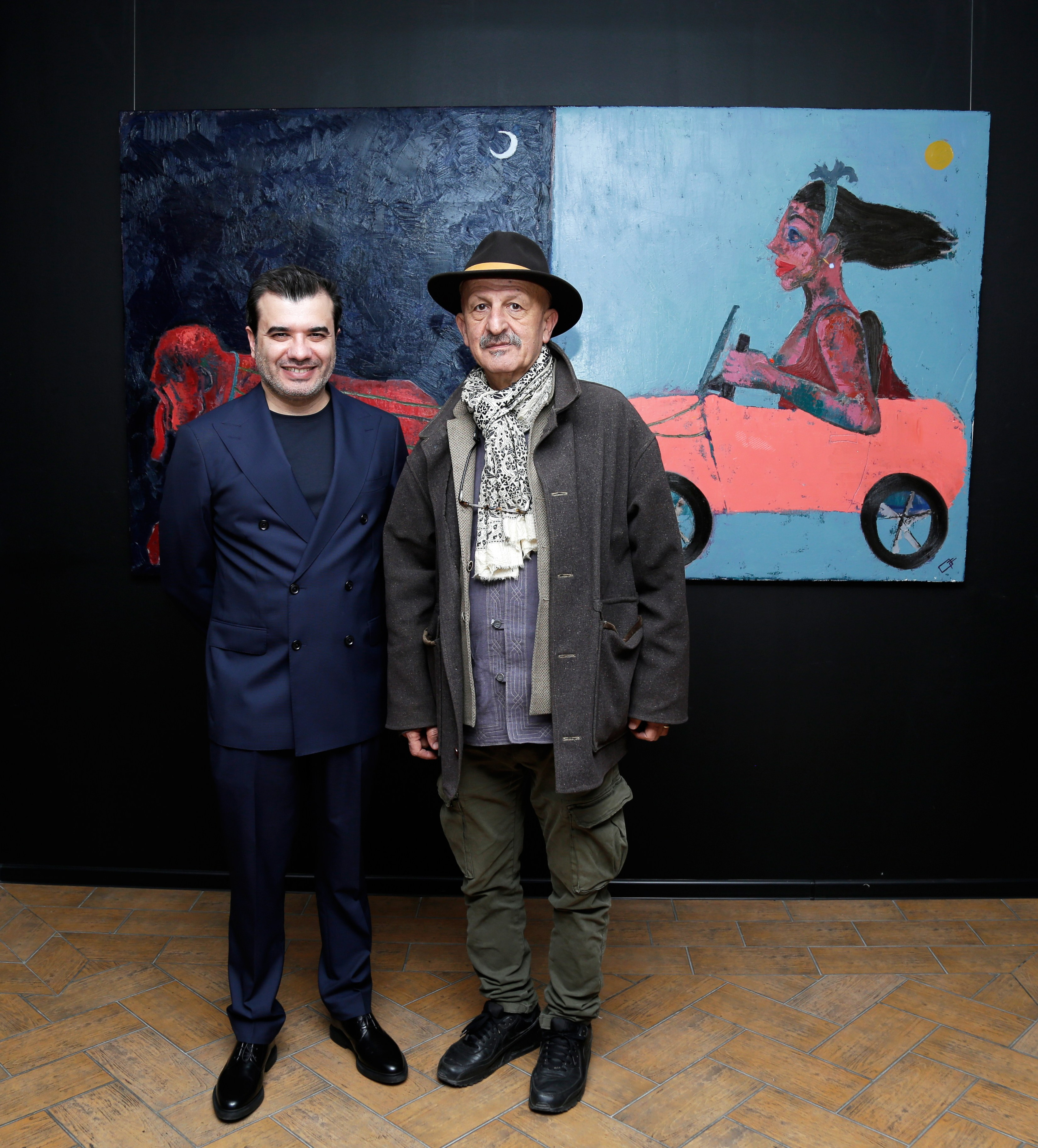 Photo report of “Interpretation” solo exhibition of Kamran Mammadov. KAMRAN MAMMADOV ART
