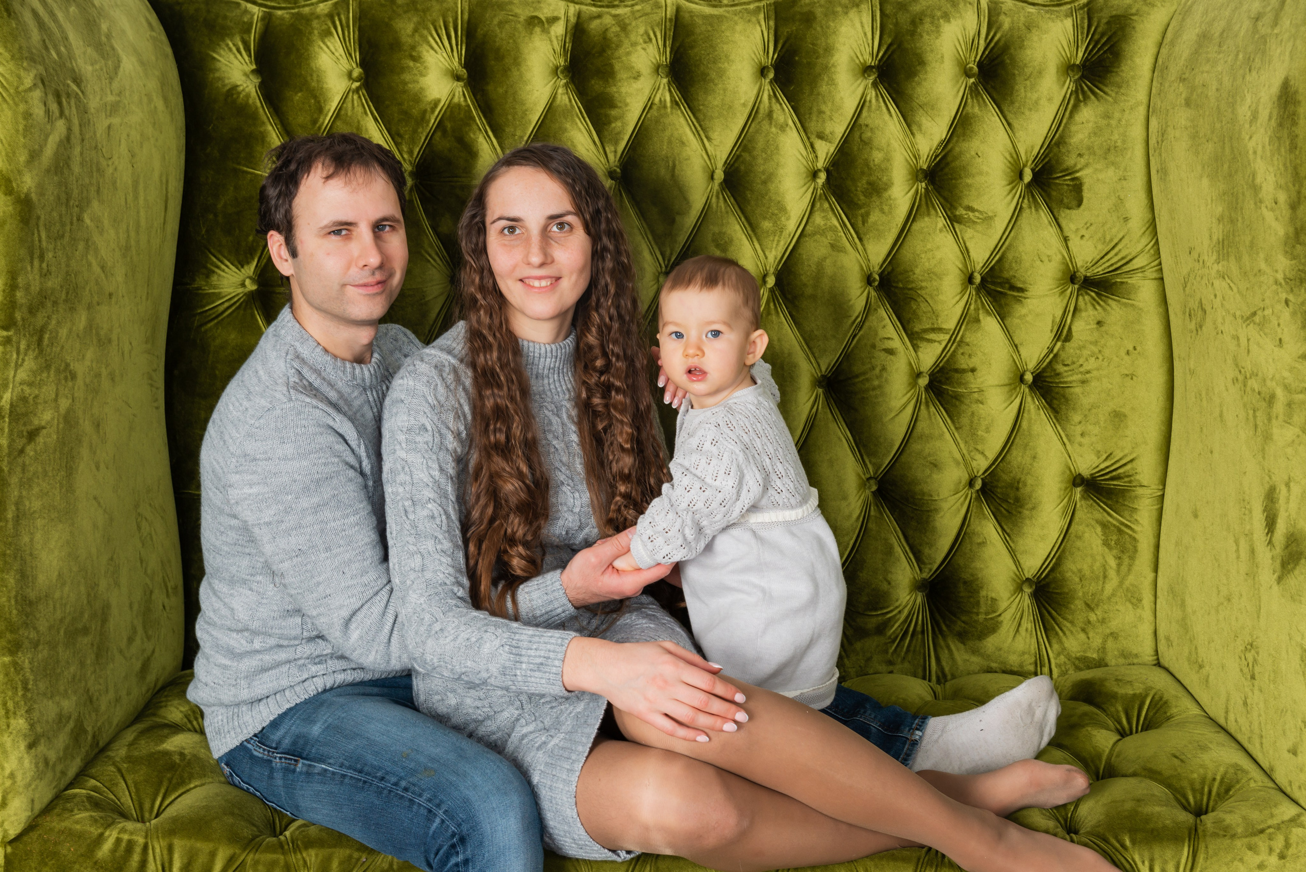 Семейная фотосессия с детьми в студии. FOTÓGRAFO MÉXICO QUINTANA ROO