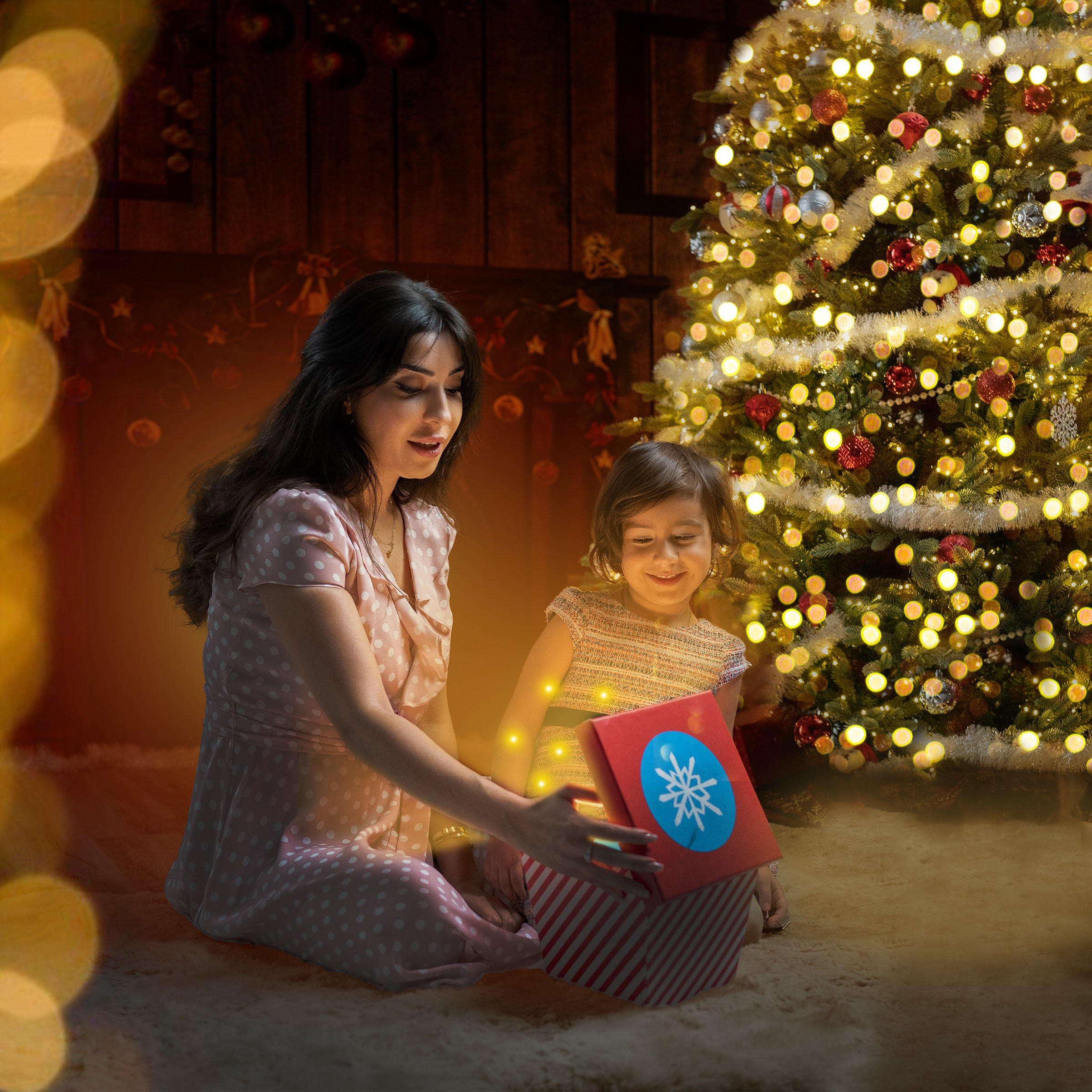 Christmas photoshoots in Houston. Photographer Irina Kozhemyakina. Houston