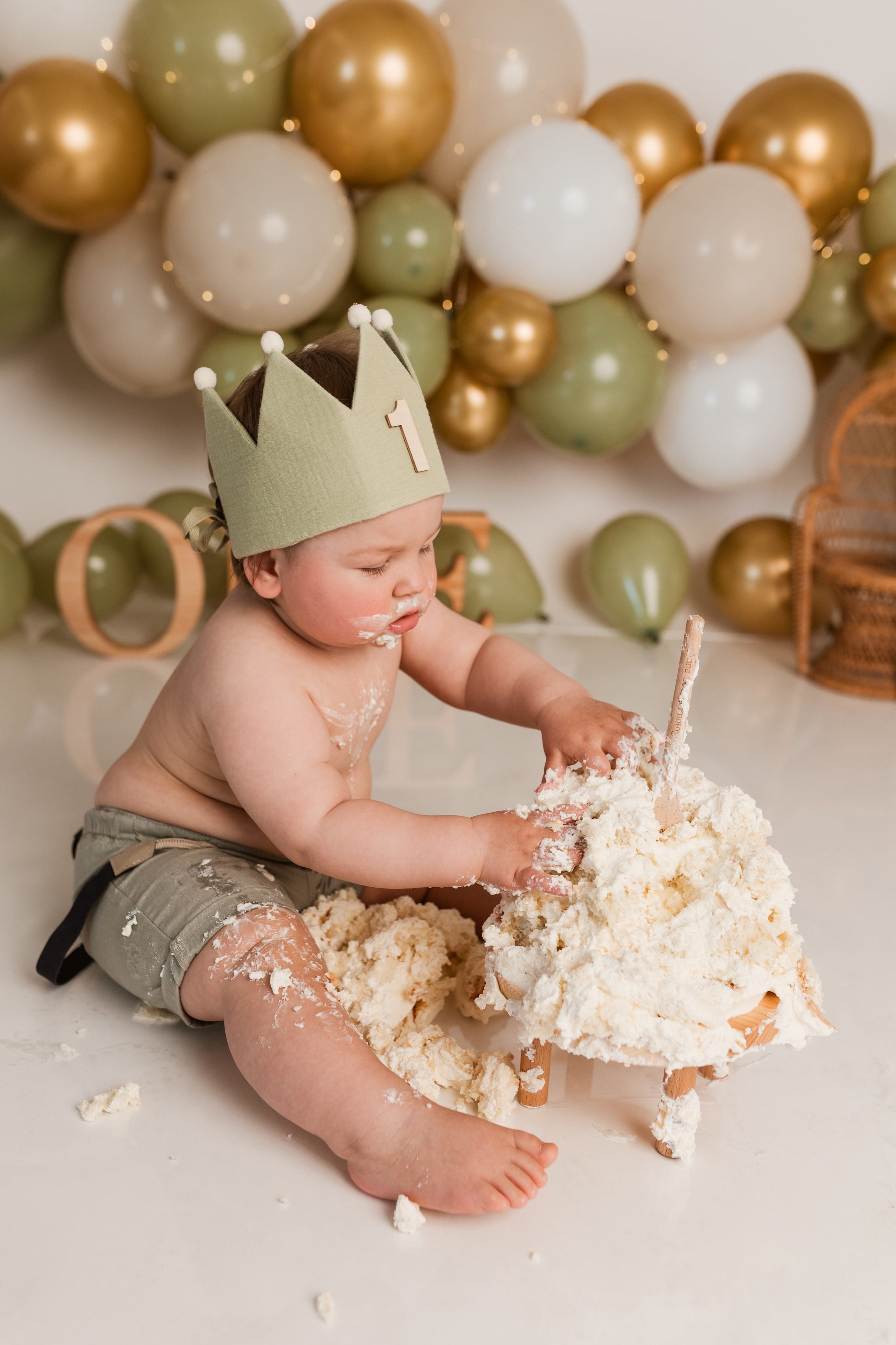 Cake Smash. Anna Levina Photography