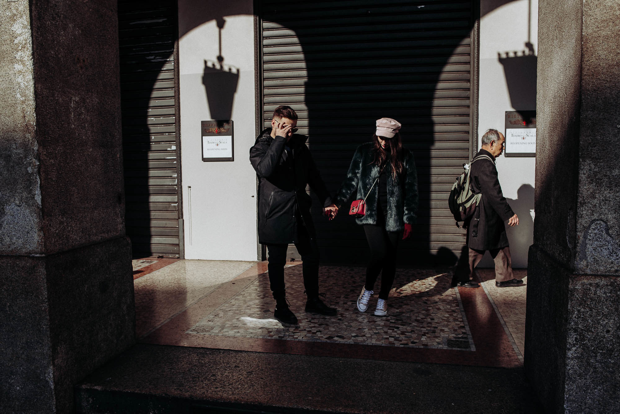 L+V|Lovestory photo walk in Milan