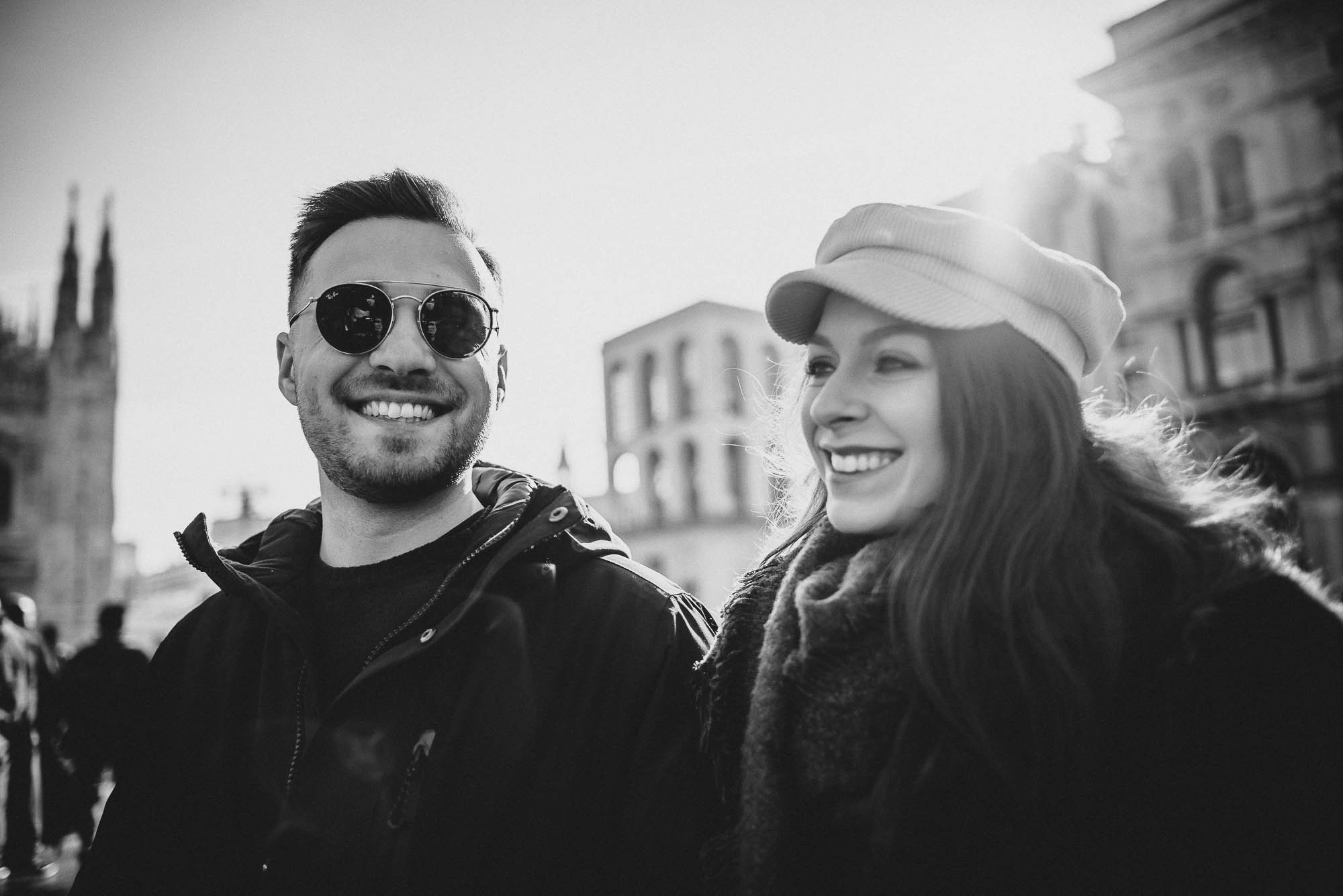 L+V|Lovestory photo walk in Milan