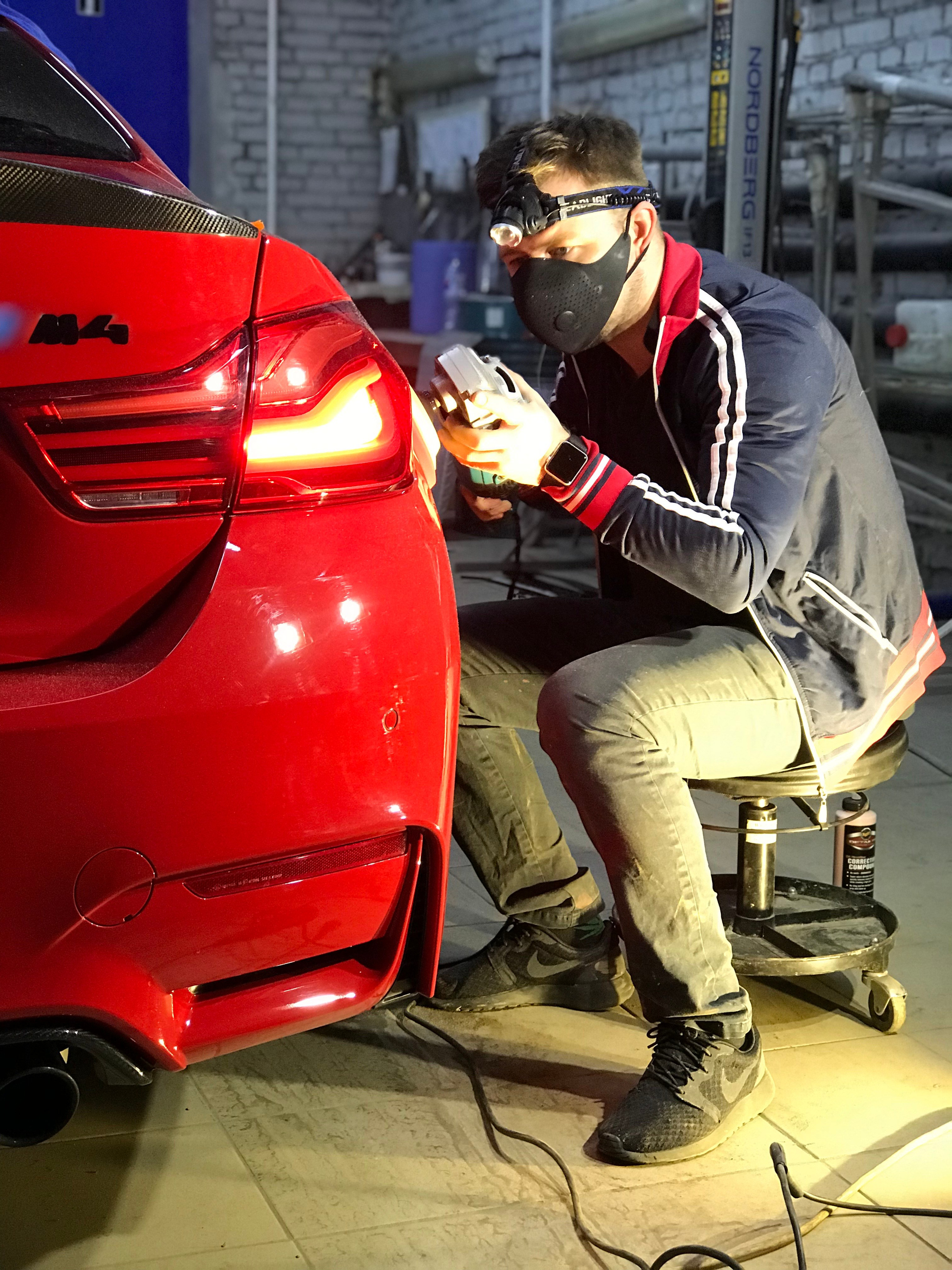 Удаление царапин без покраски Кишинев локальный ремонт