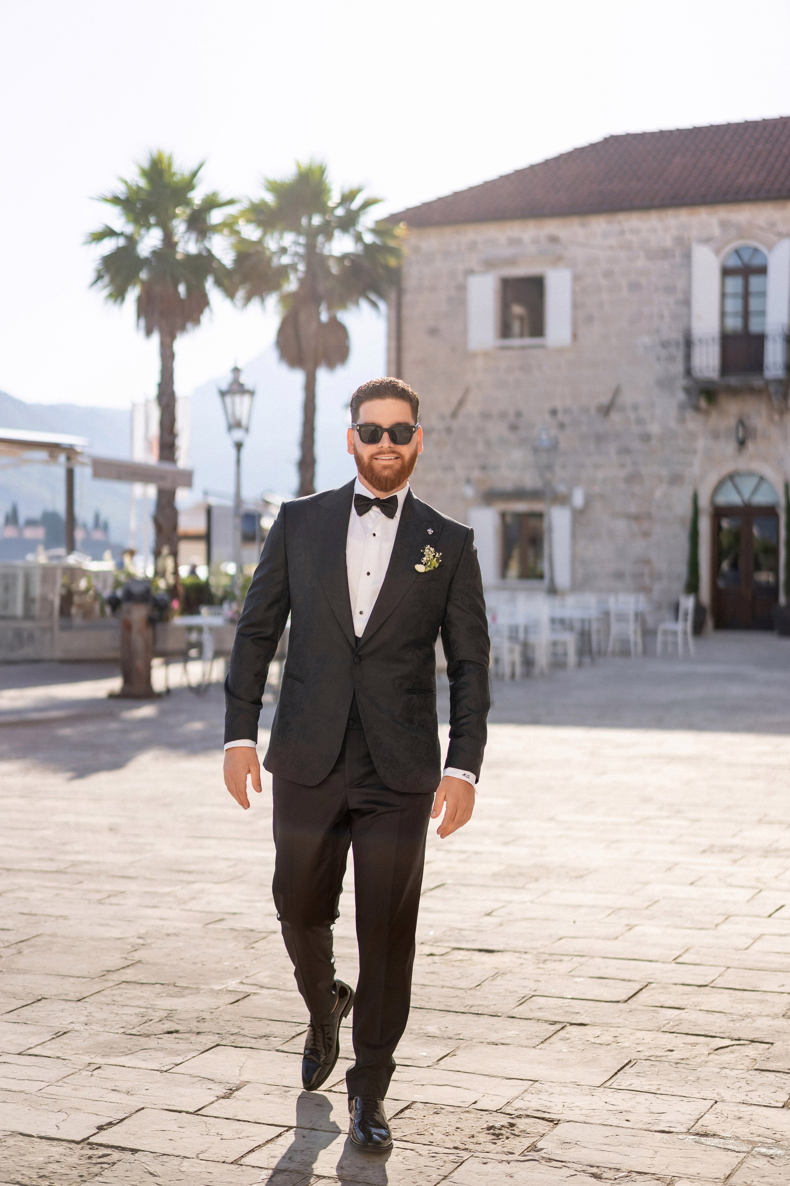 Photographer in Perast Montenegro
