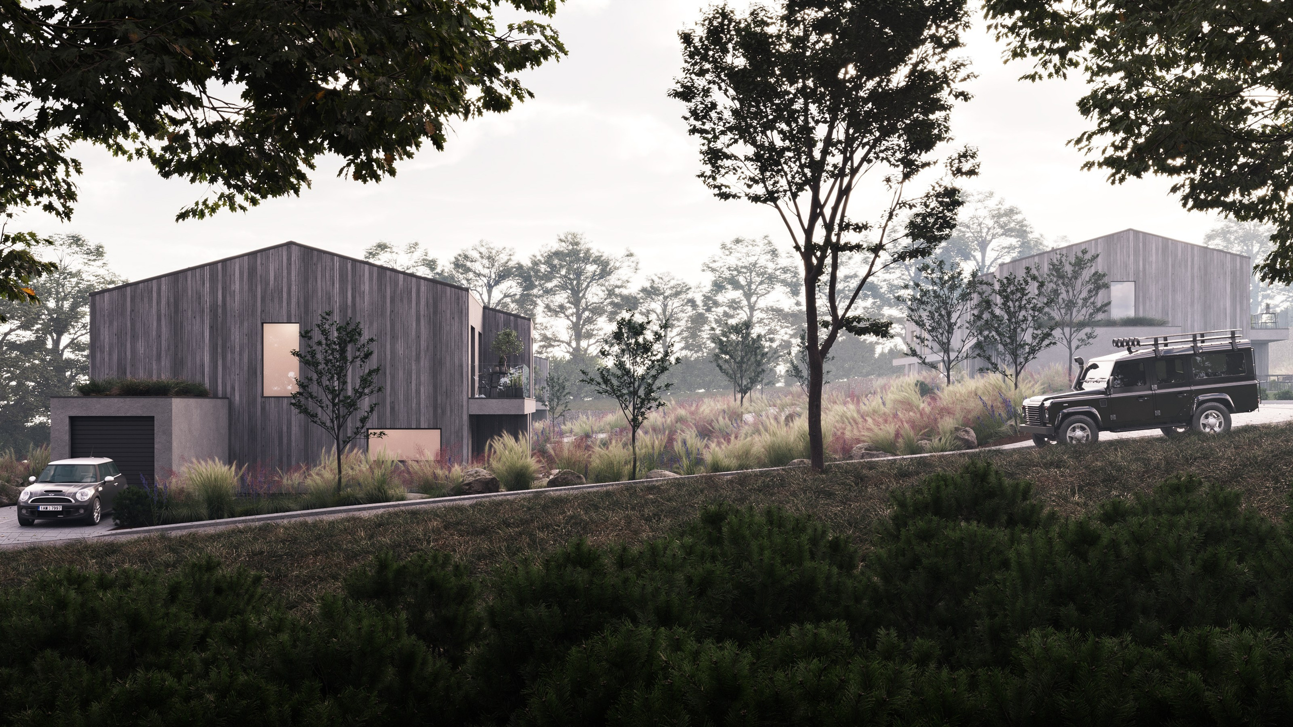 Developerský projekt v norském stylu. Filipenka architects