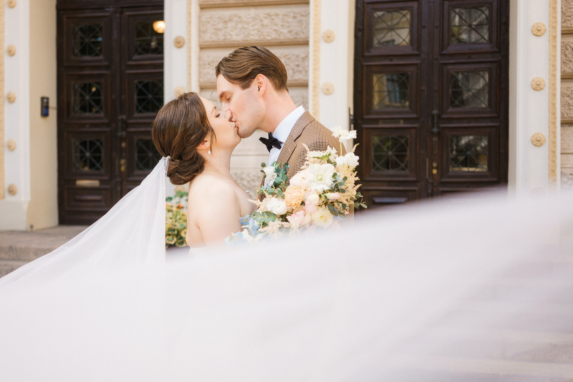 Anna&Topias, hääkuvaus Tuomiokirkon kappeli