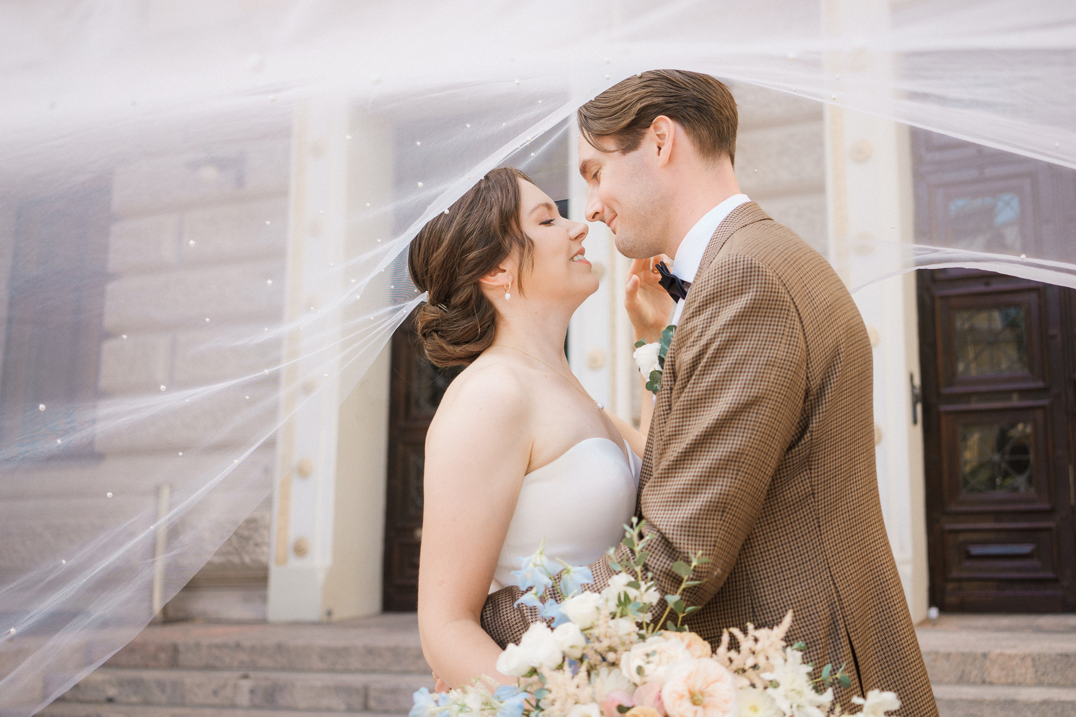 Anna&Topias, hääkuvaus Tuomiokirkon kappeli