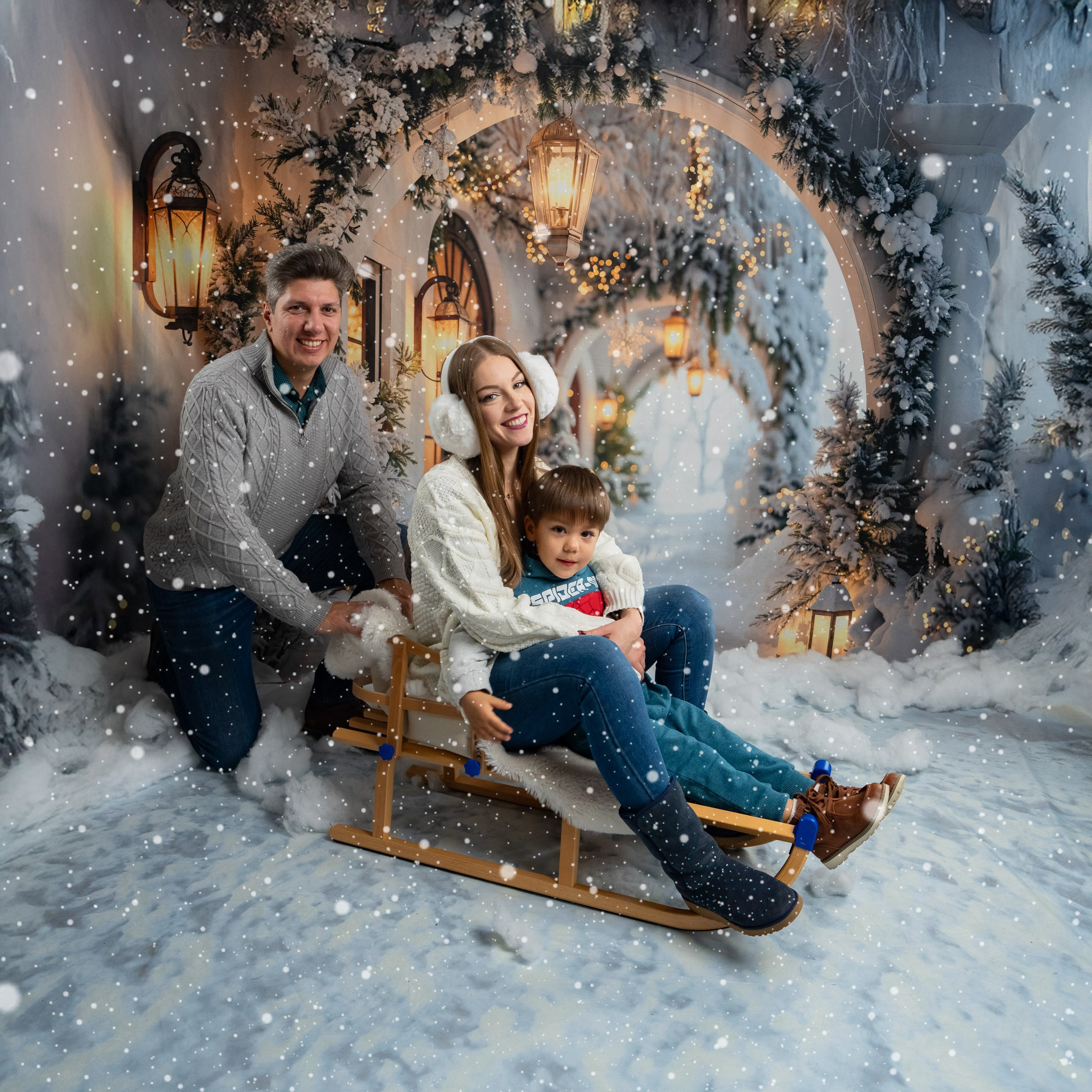 Christmas photoshoots in Houston. Photographer Irina Kozhemyakina. Houston