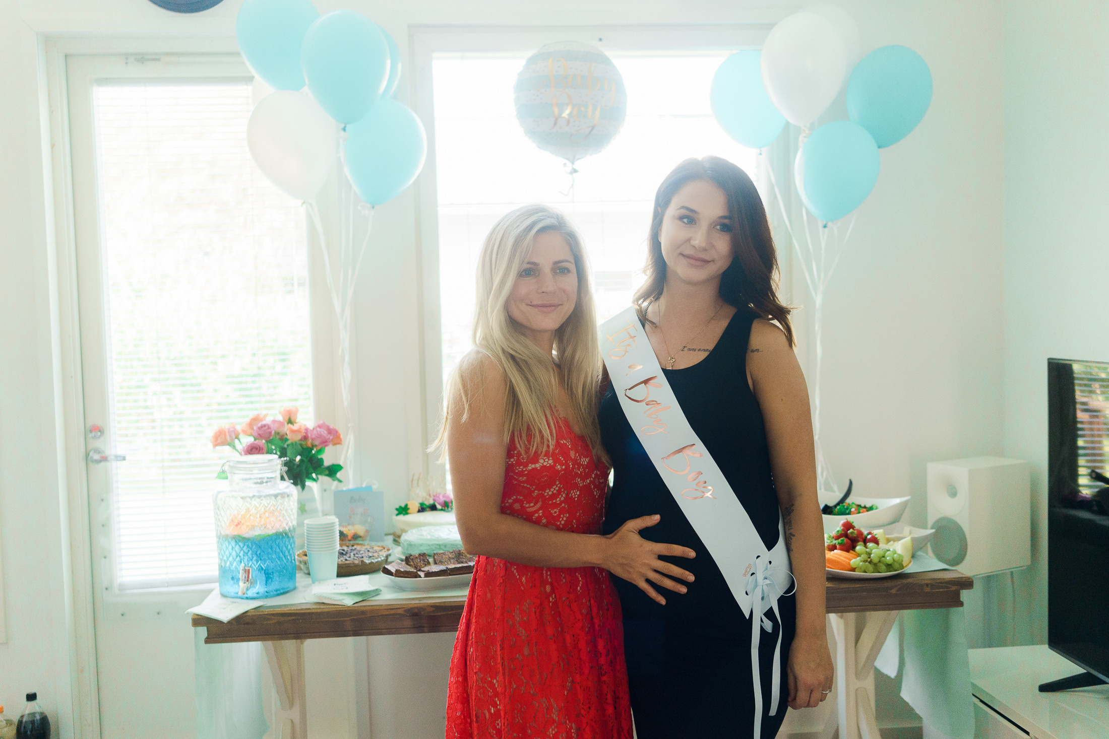 Babyshower kuvaus Nummelassa