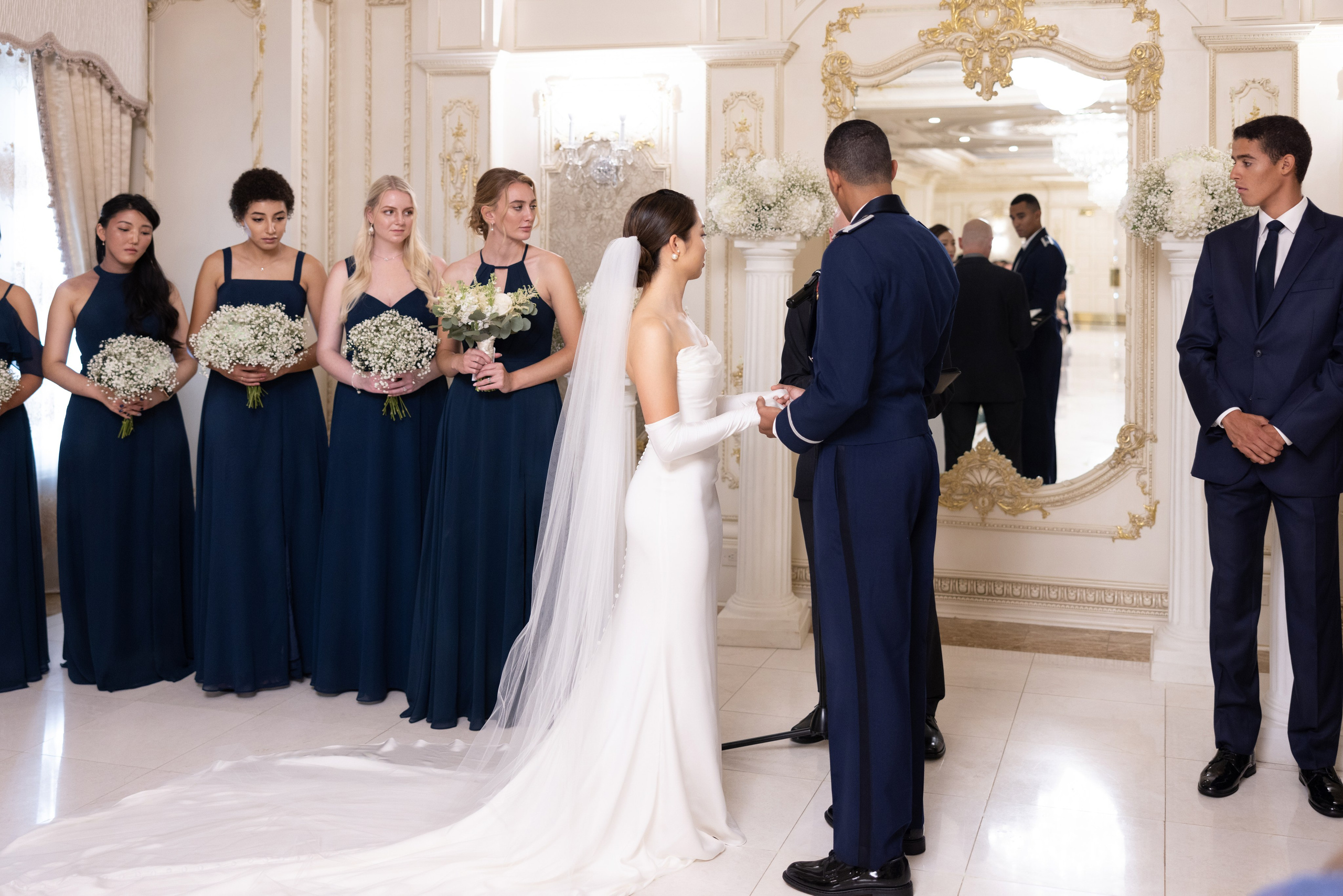 Conner Wiburn & Esther Roh in The Venetian in Garfield, NJ. Wedding Photo & Video