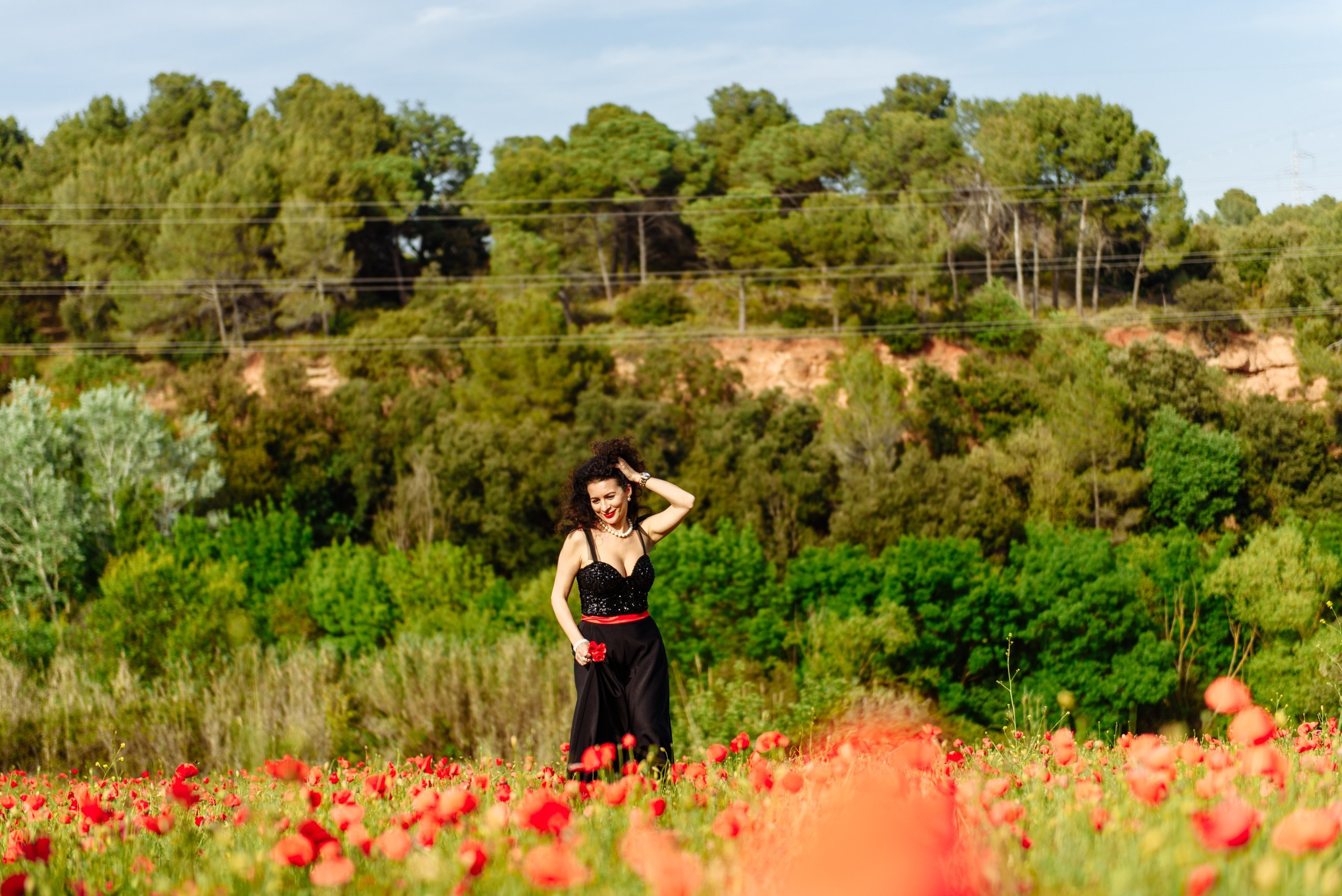 Amapolas Floreciendo. Фотограф Екатерина Гасанова — фотосессии в Барселоне