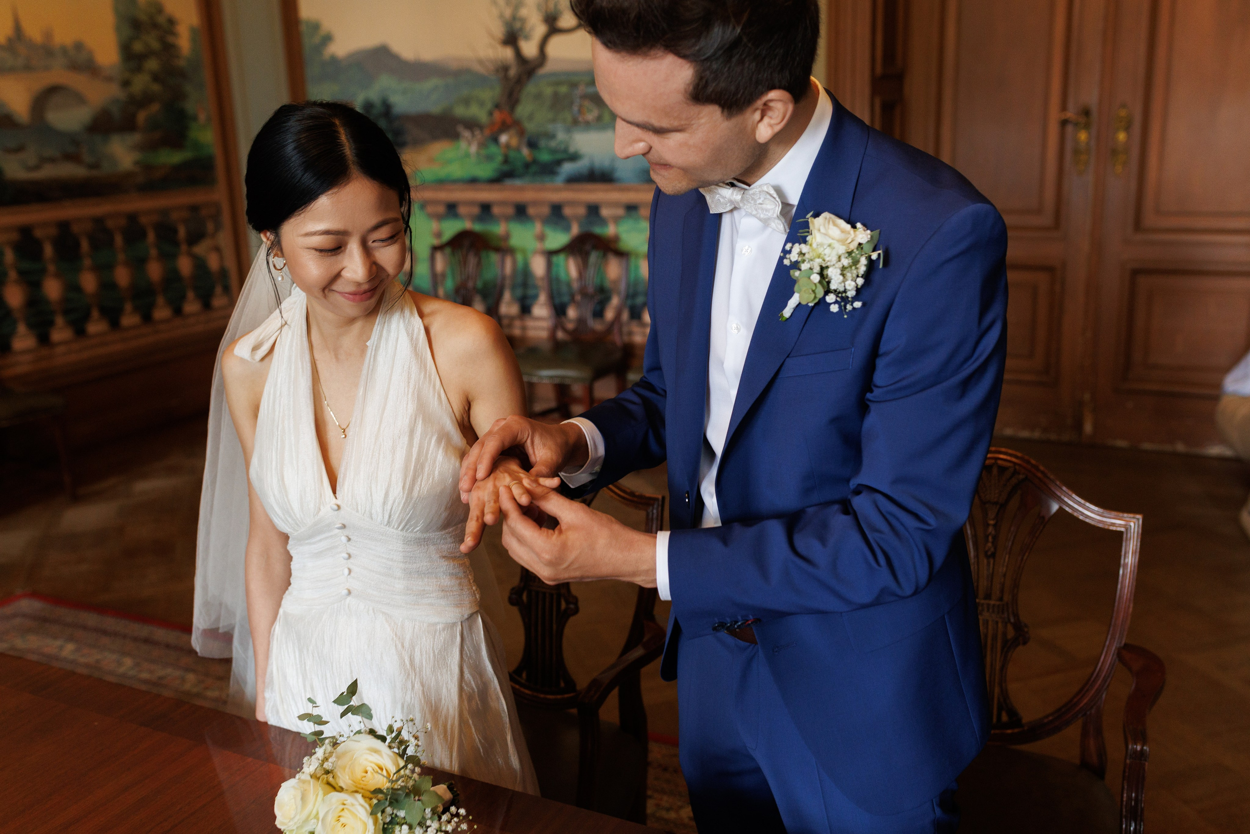 Hochzeitsfotograf Hanau | Hochzeit im Schloss Philippsruhe| Xinnian und Daniel