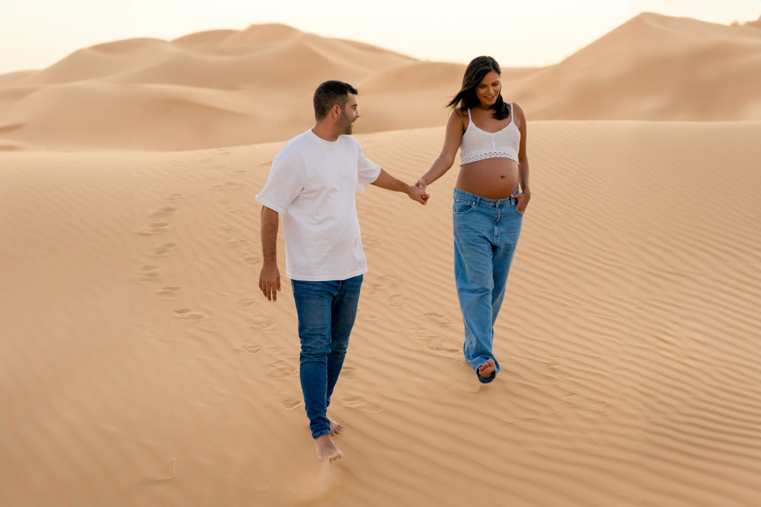 Пустыня в Абу Даби. Фотограф в Абу Даби Марина