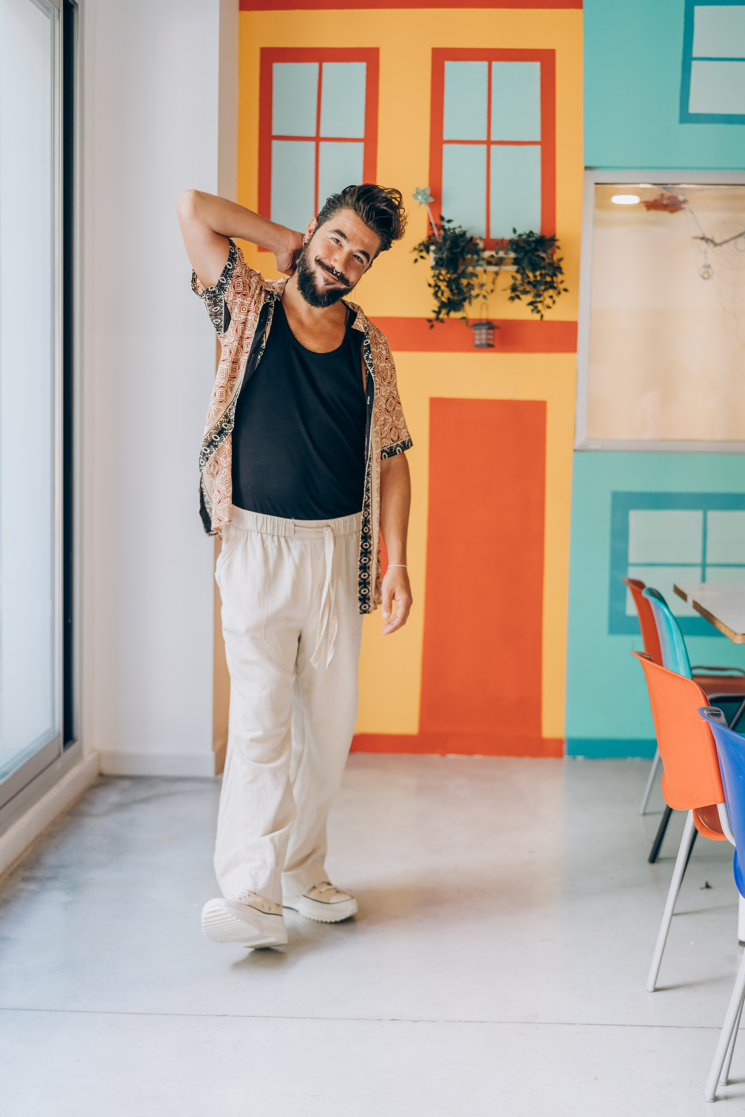 Portrait for the web site. Photographer in Mallorca