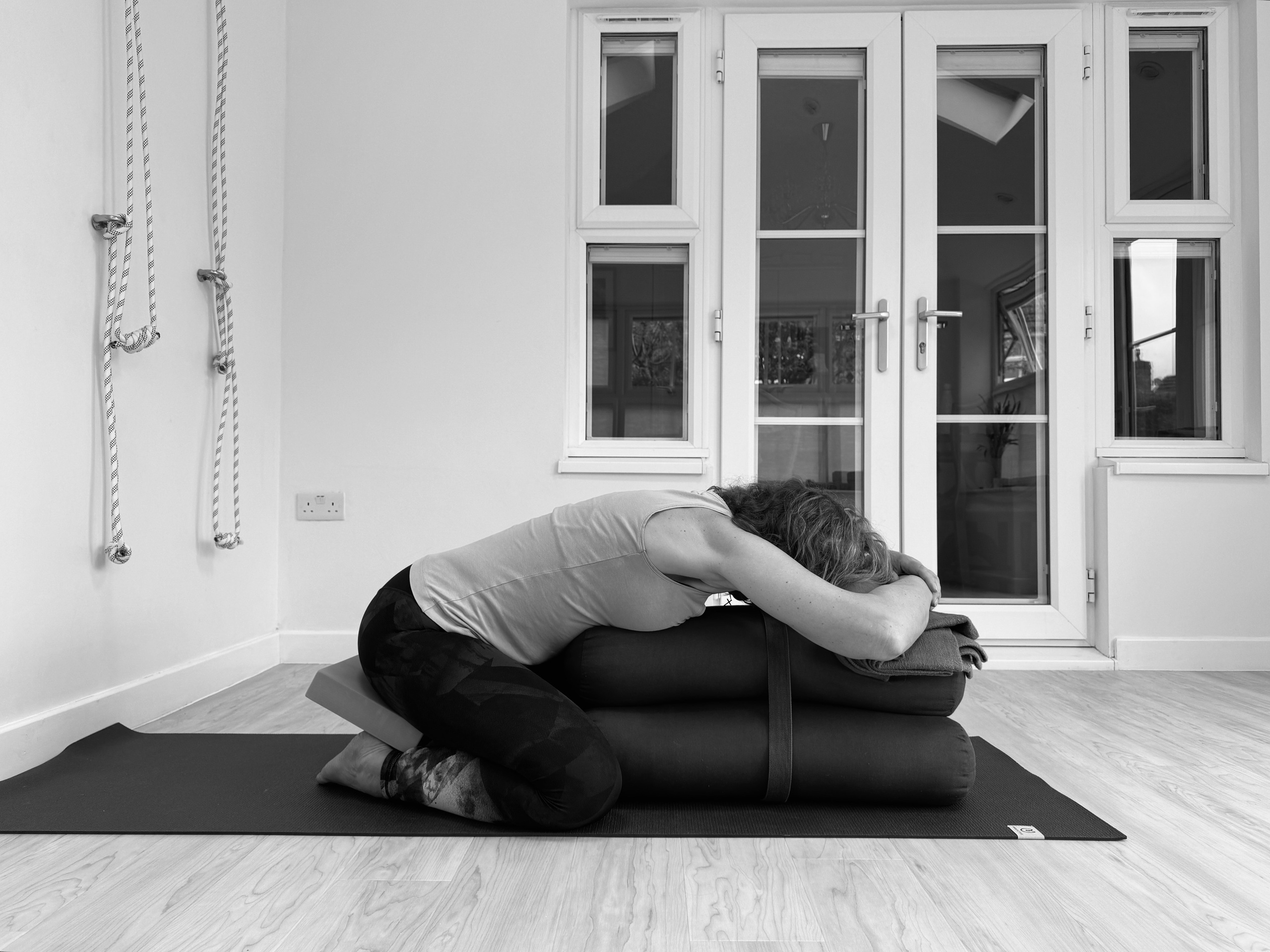 Iyengar yoga classes in private studio in Solihull. Iyengar Yoga in Solihull with Irina Zoteeva