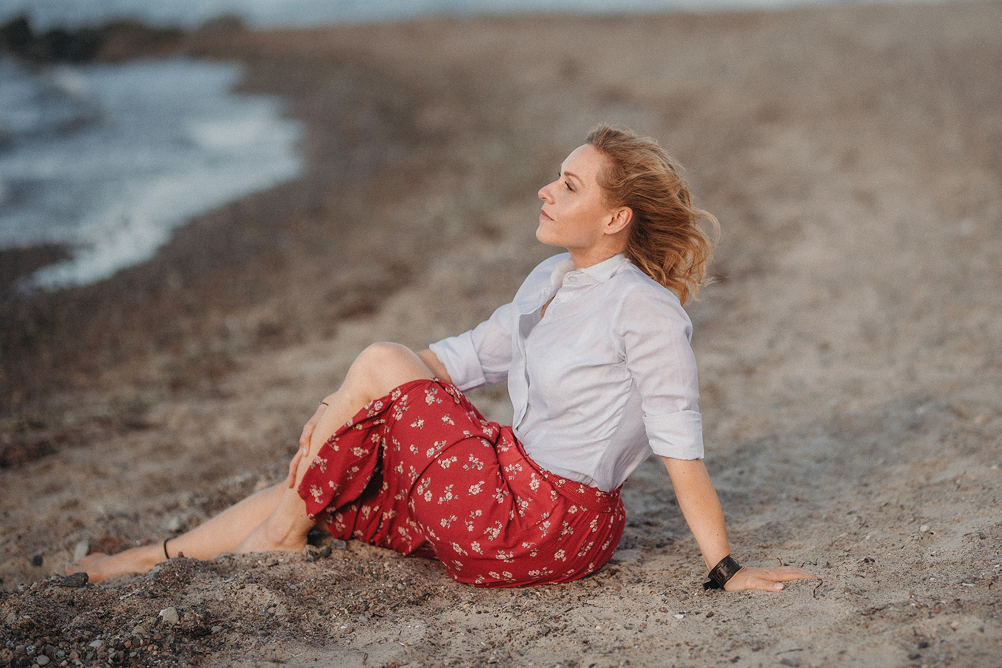 Fotoshooting am See