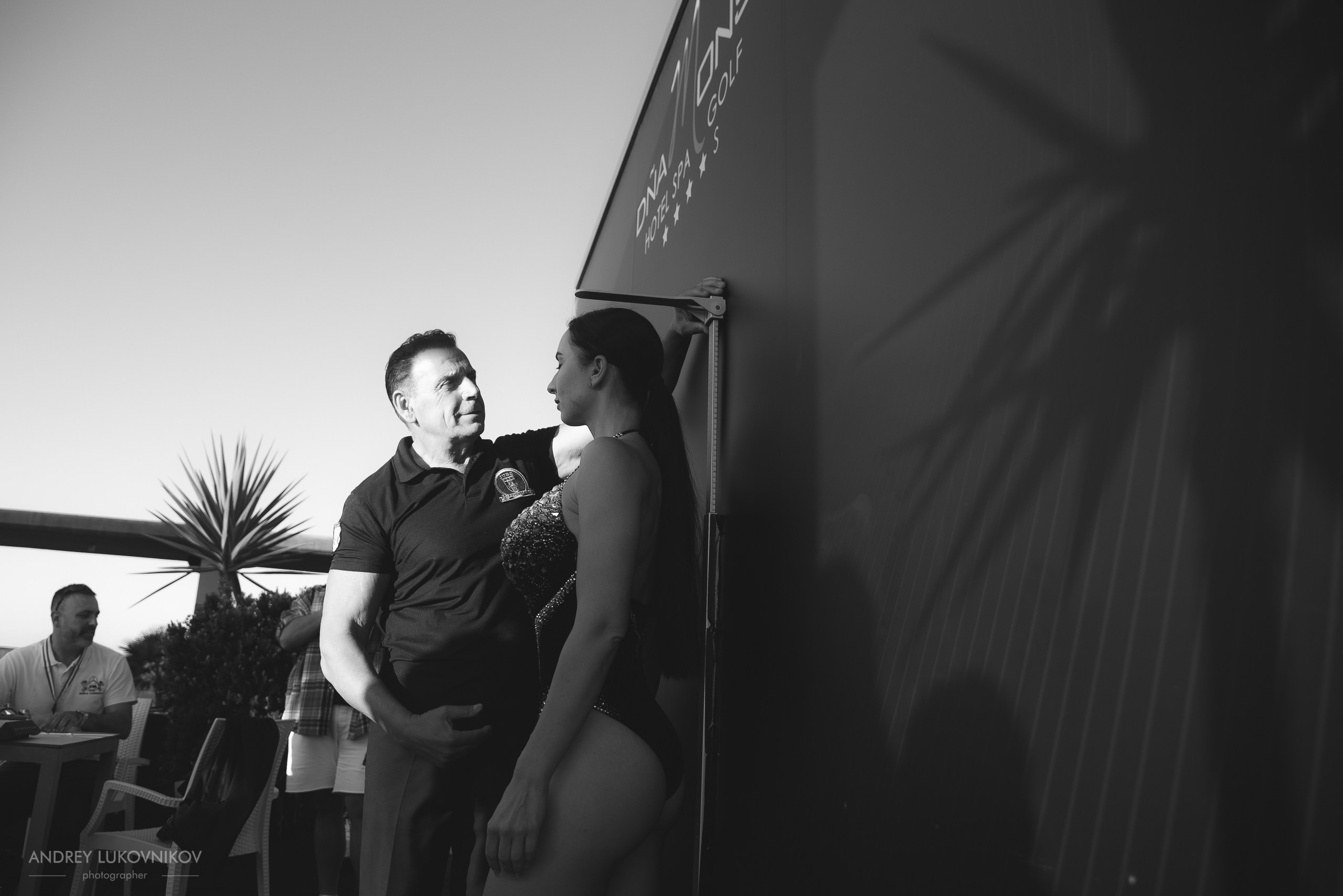 Photoshoot of the IFBB Miss Fit Model Europe 2024 registration in Torrevieja