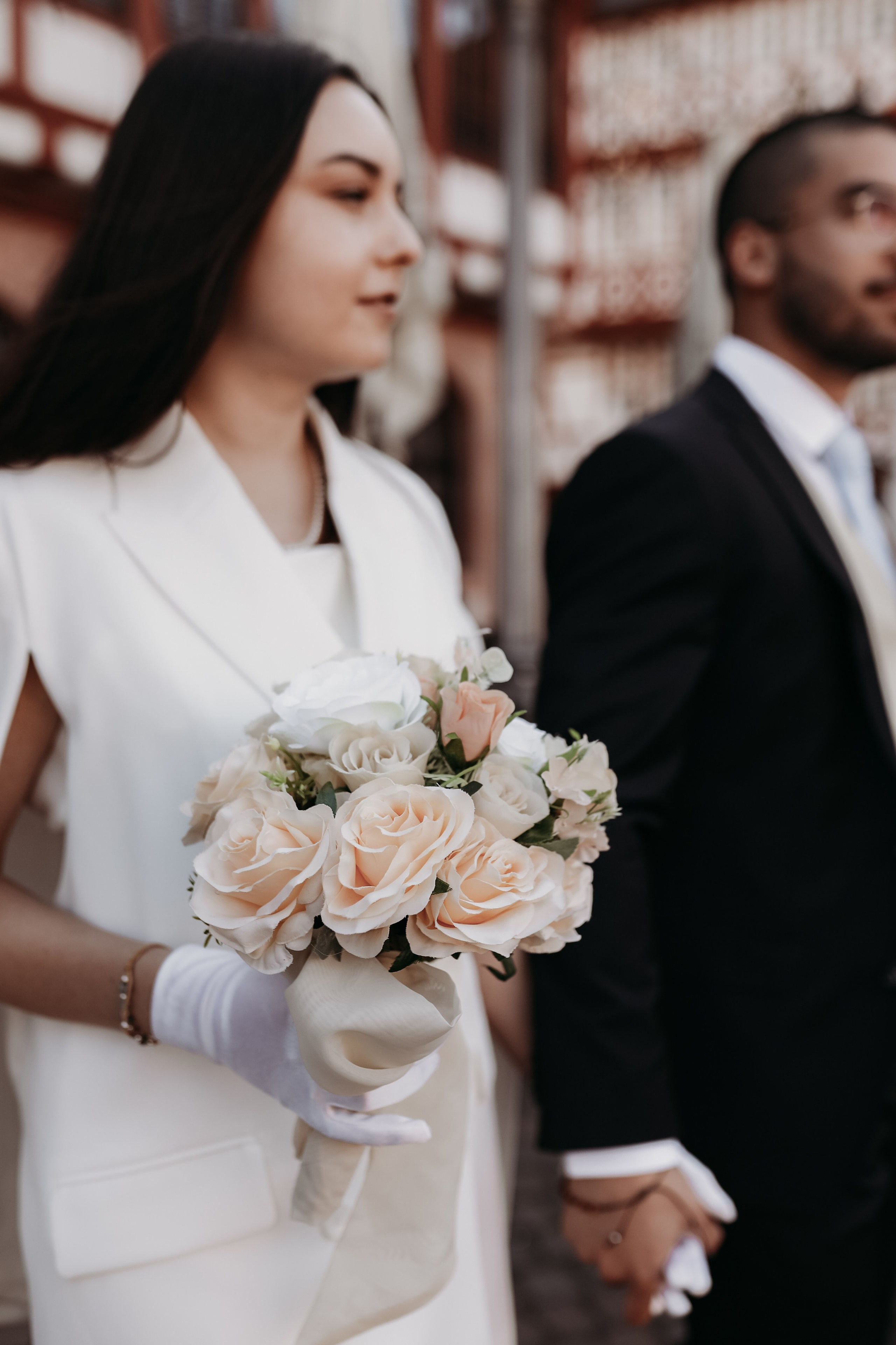 Natürliche und emotionale Hochzeit in Frankfurt am Main.