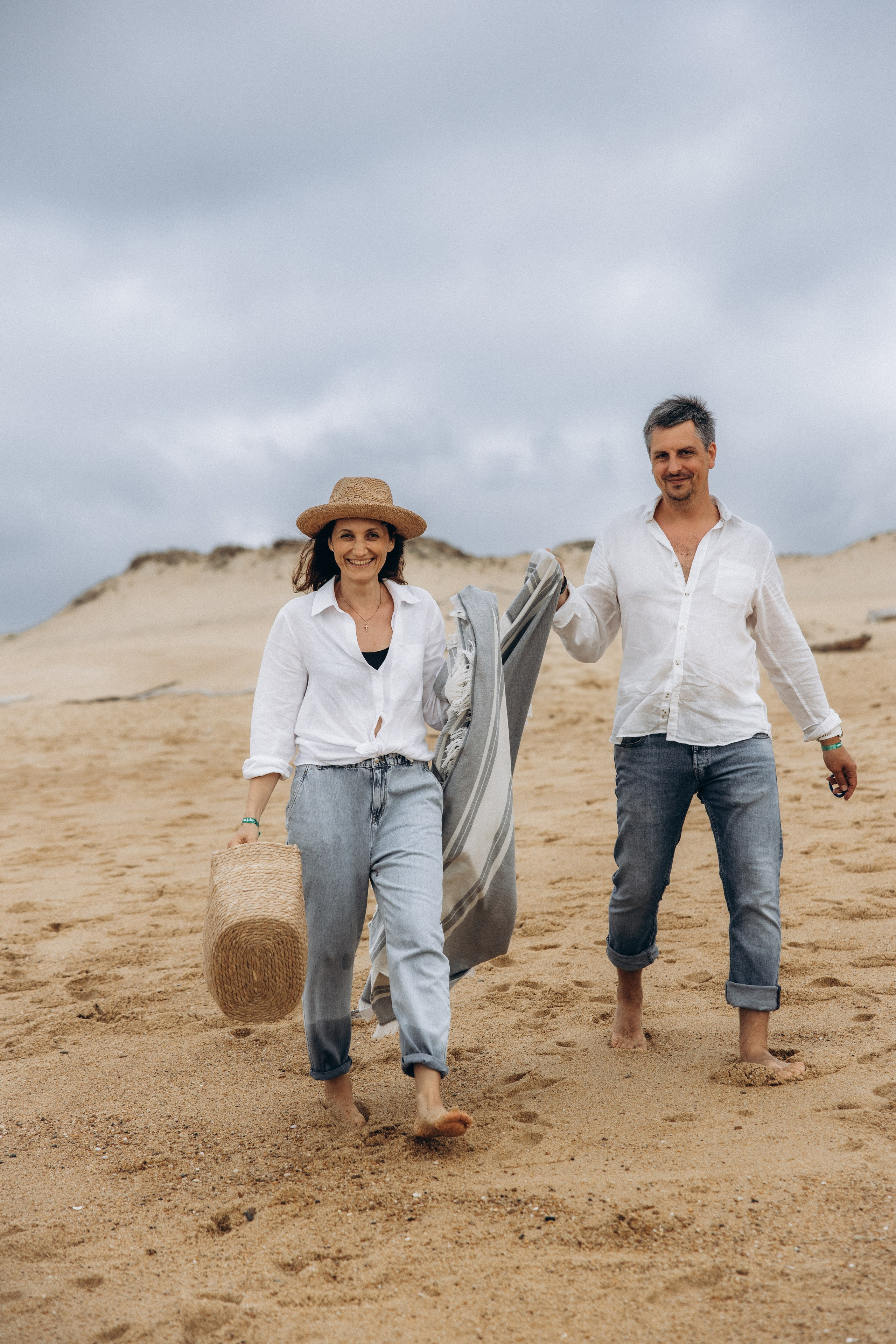 Семейная фотосессия на океане. Labenne Ocean Beach 2024. Евгения Смирнова — Ваш фотограф в Тулузе и на юго-западе Франции