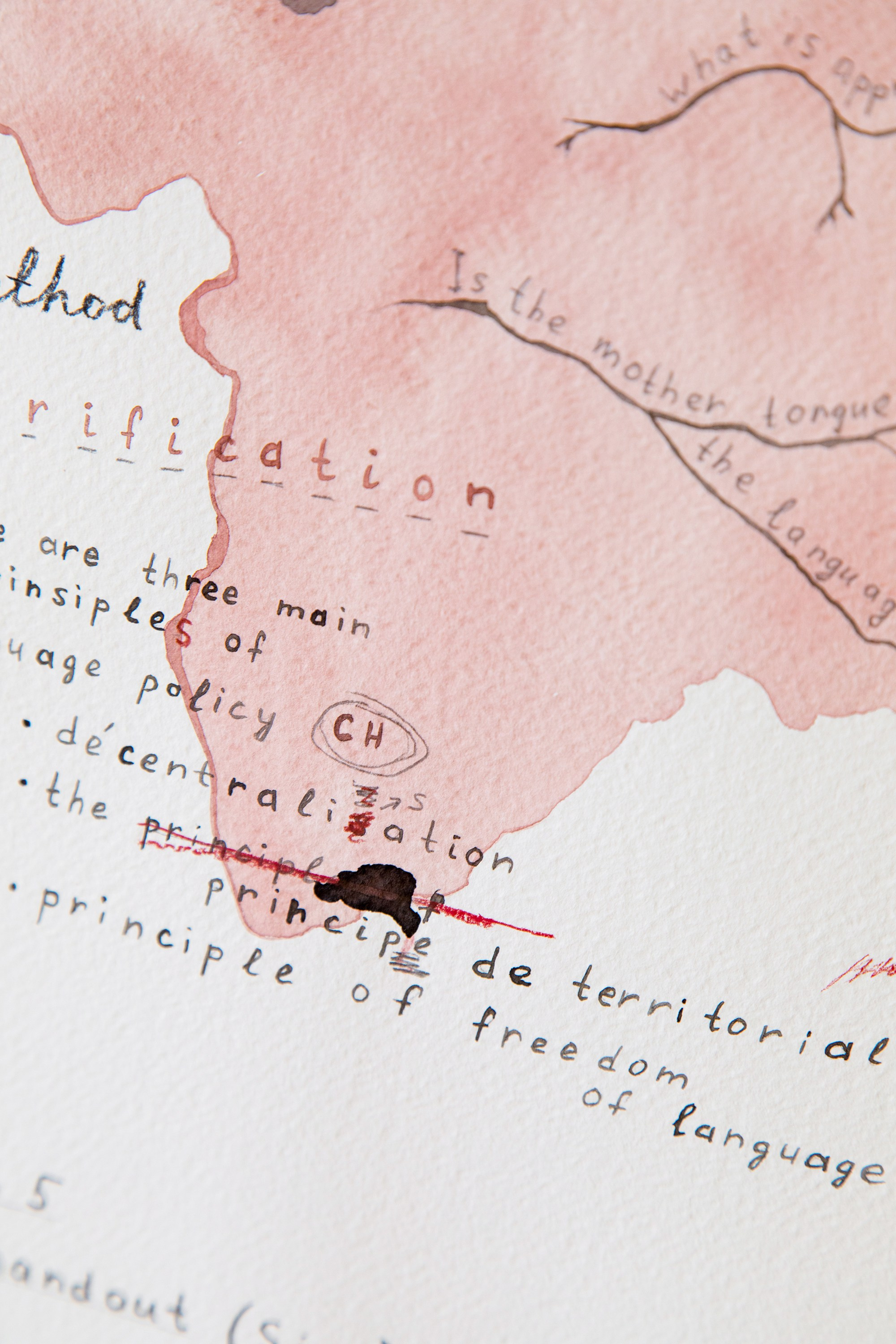 Notes in the Margins / 2024 — IN-PROGRESS. Daria Goncharova / Conceptual artist