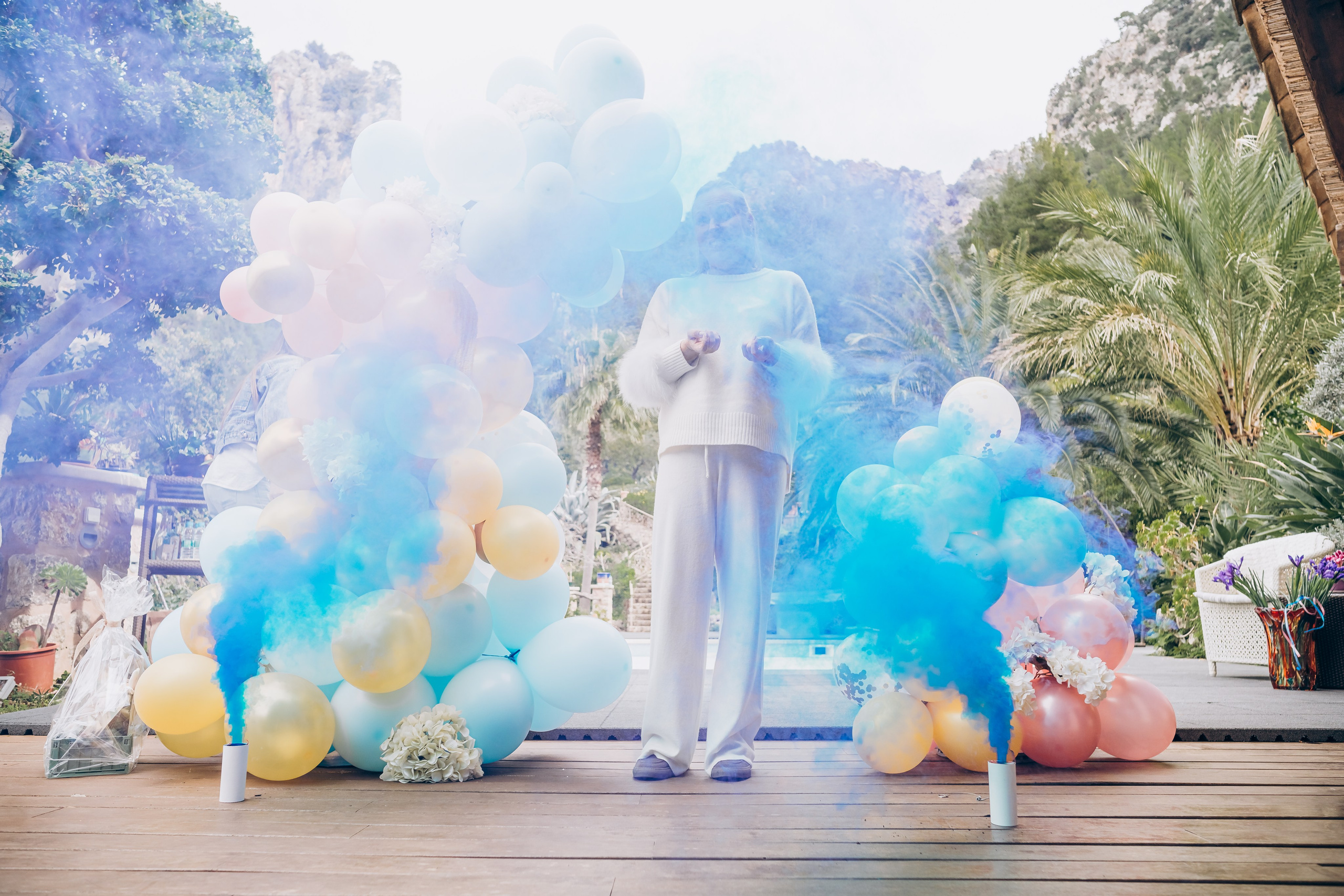 Gender party. Photographer in Mallorca