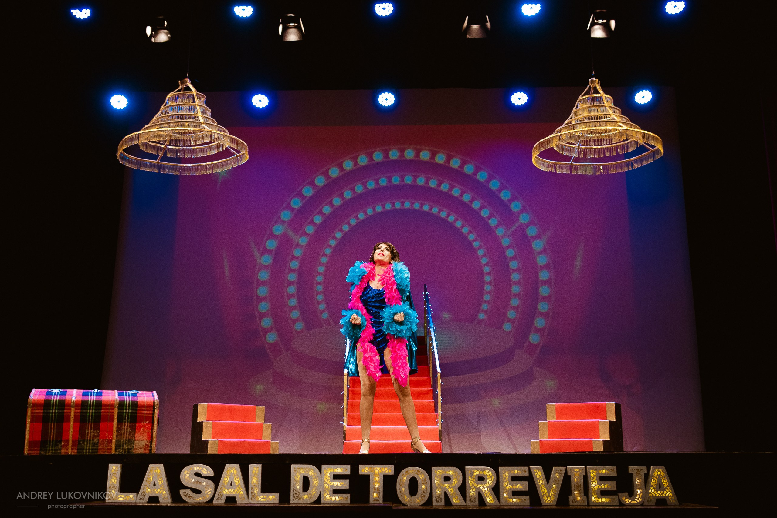 Reportaje fotográfico y rodaje entre bastidores del concierto de La Sal de Torrevieja en España